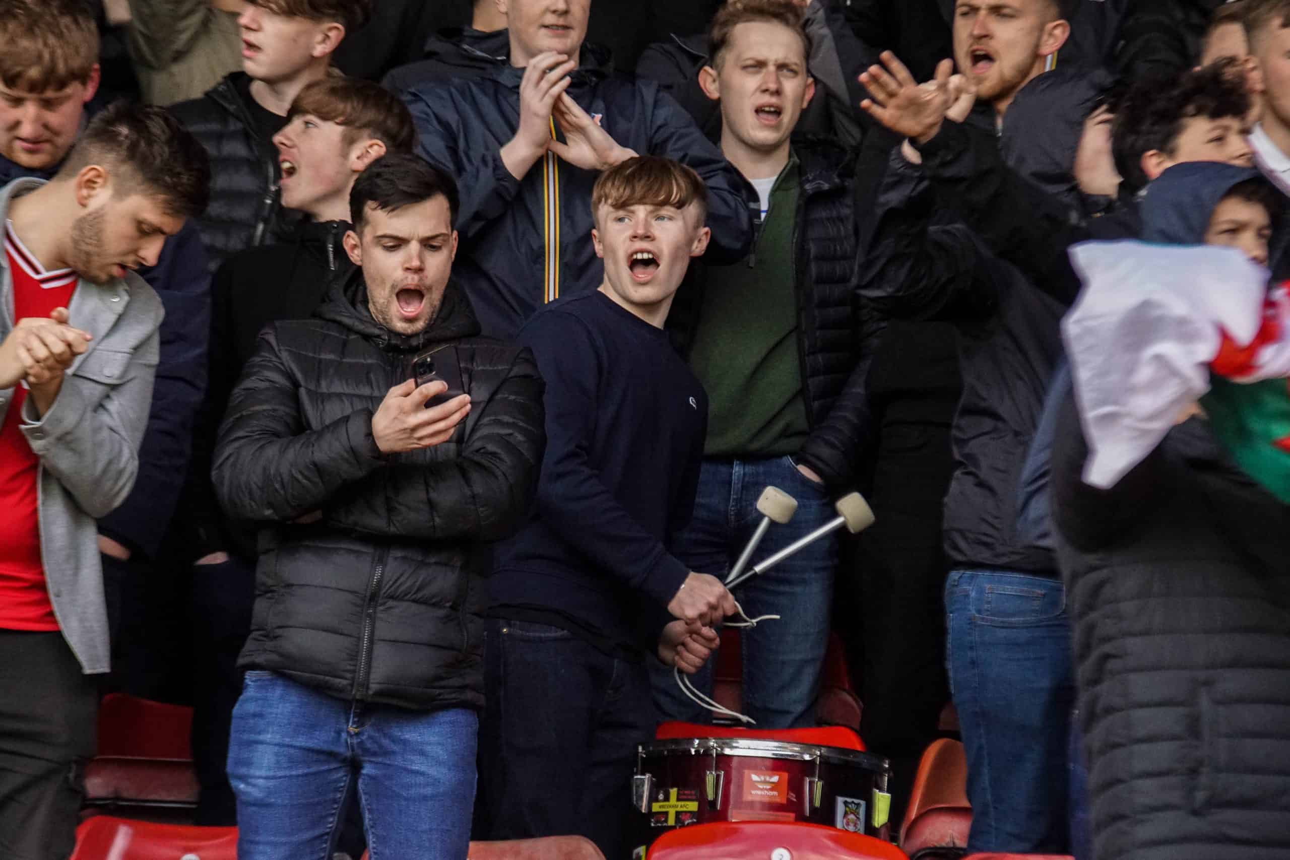 Gigantische ontlading bij Wrexham na cruciale winst tegen Notts County