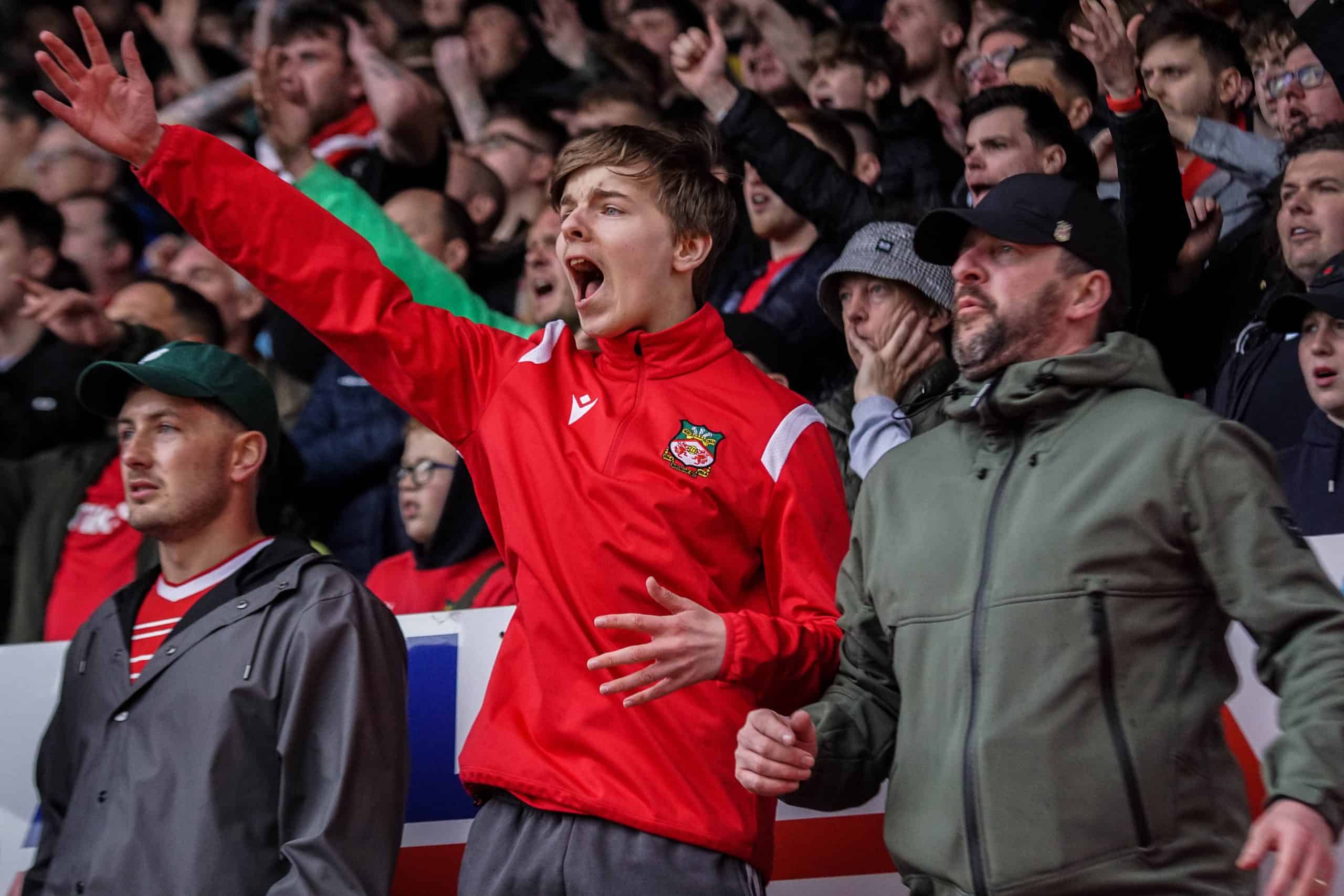 Gigantische ontlading bij Wrexham na cruciale winst tegen Notts County