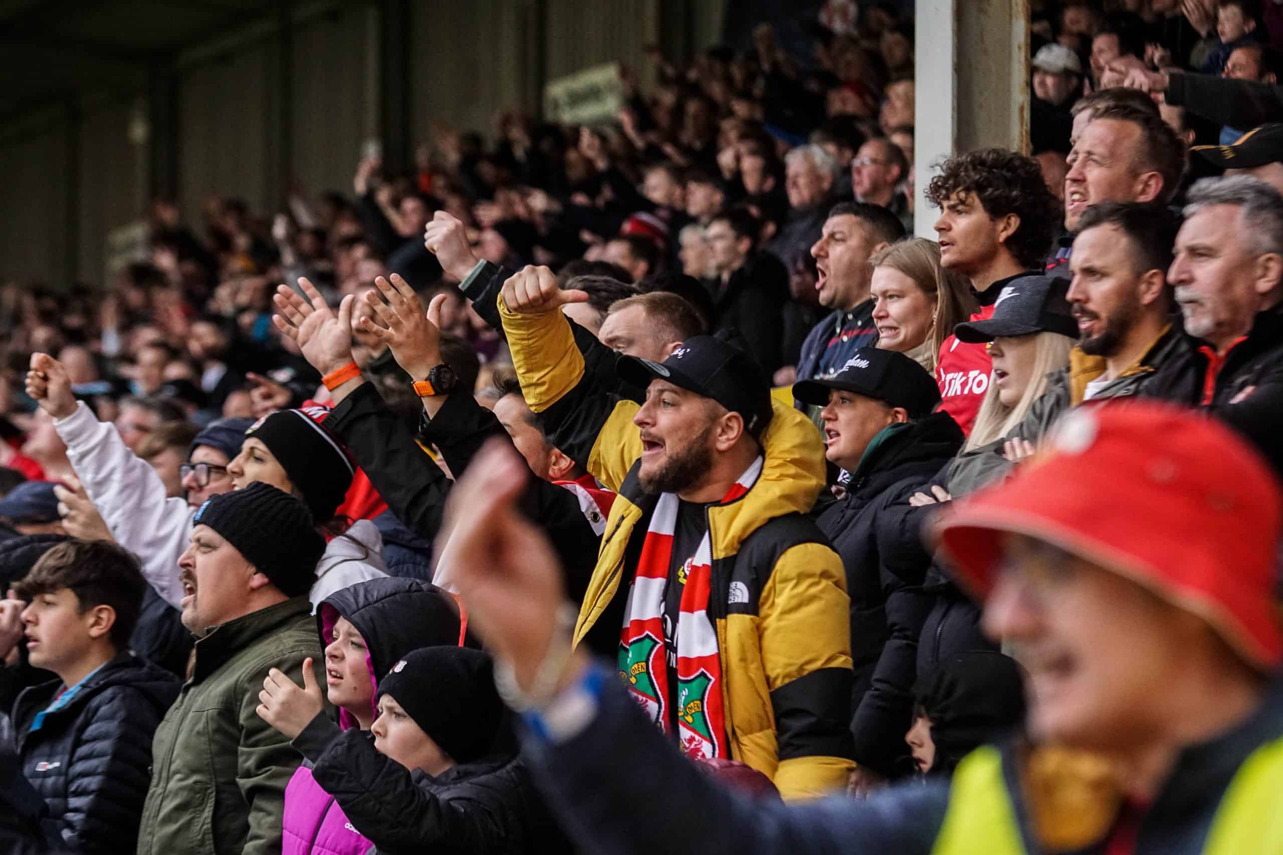 Gigantische ontlading bij Wrexham na cruciale winst tegen Notts County