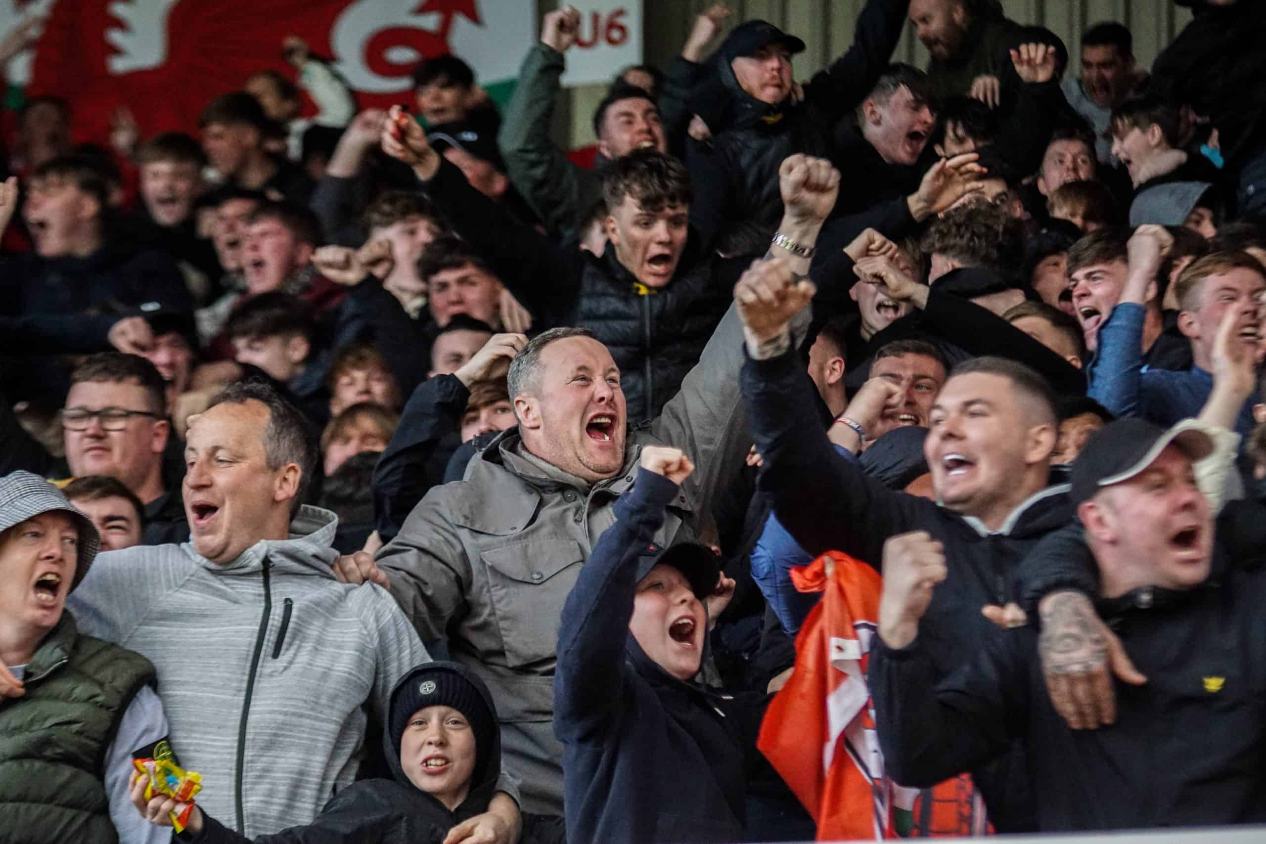 Gigantische ontlading bij Wrexham na cruciale winst tegen Notts County