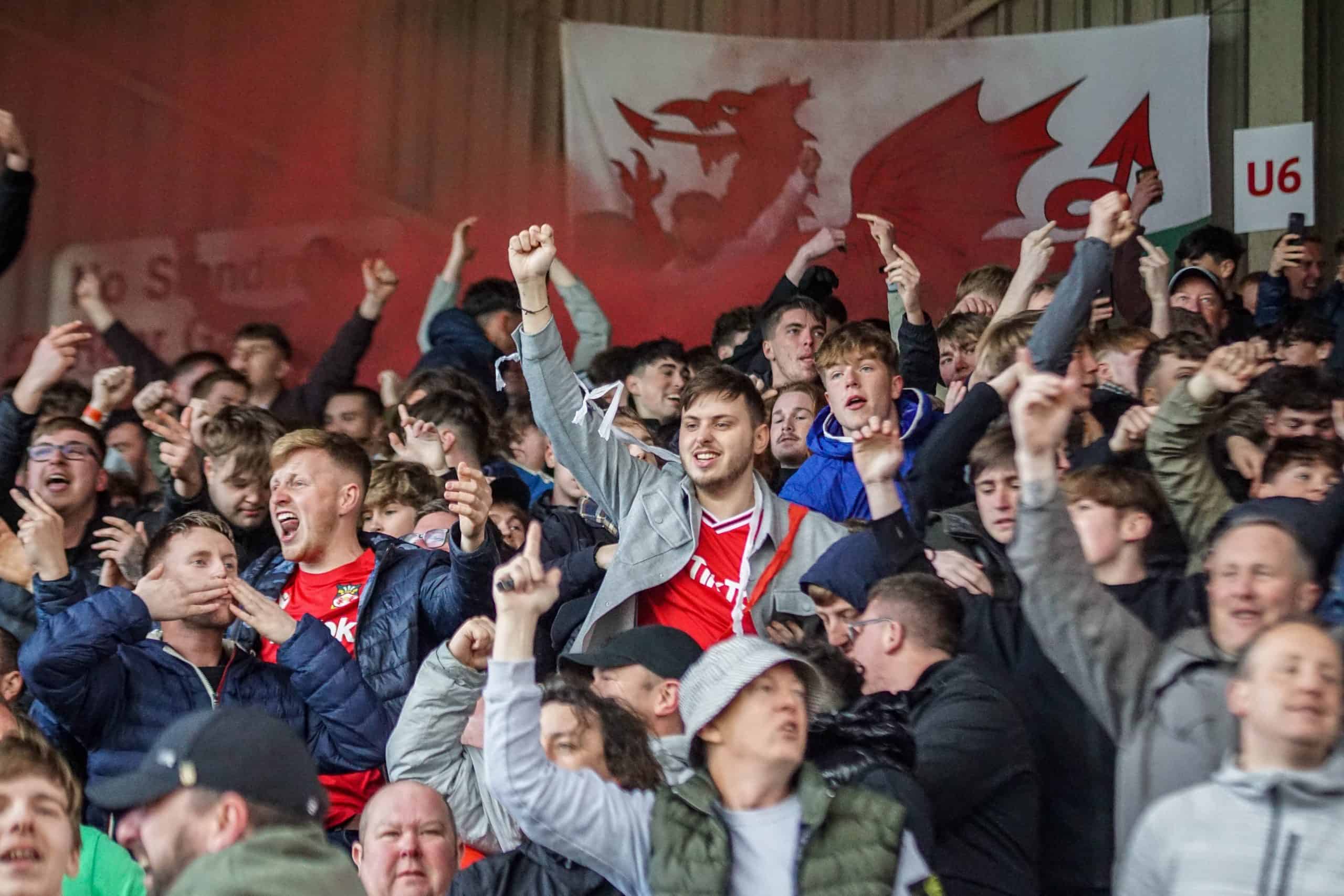 Gigantische ontlading bij Wrexham na cruciale winst tegen Notts County