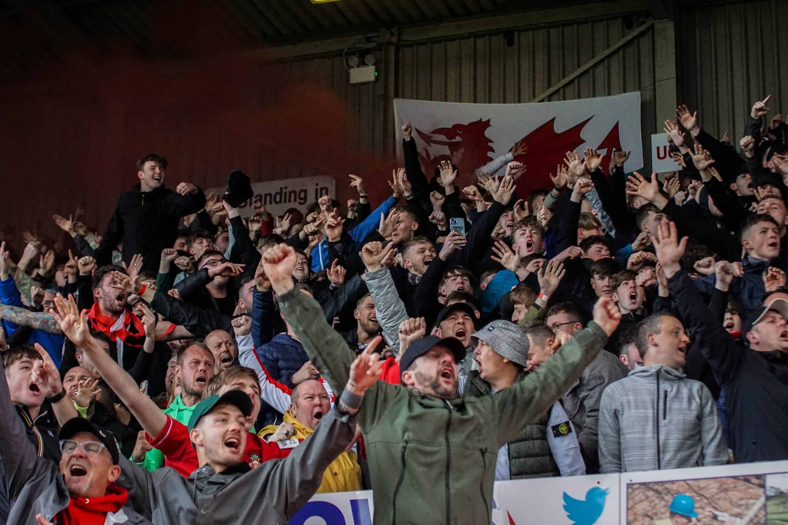 Gigantische ontlading bij Wrexham na cruciale winst tegen Notts County