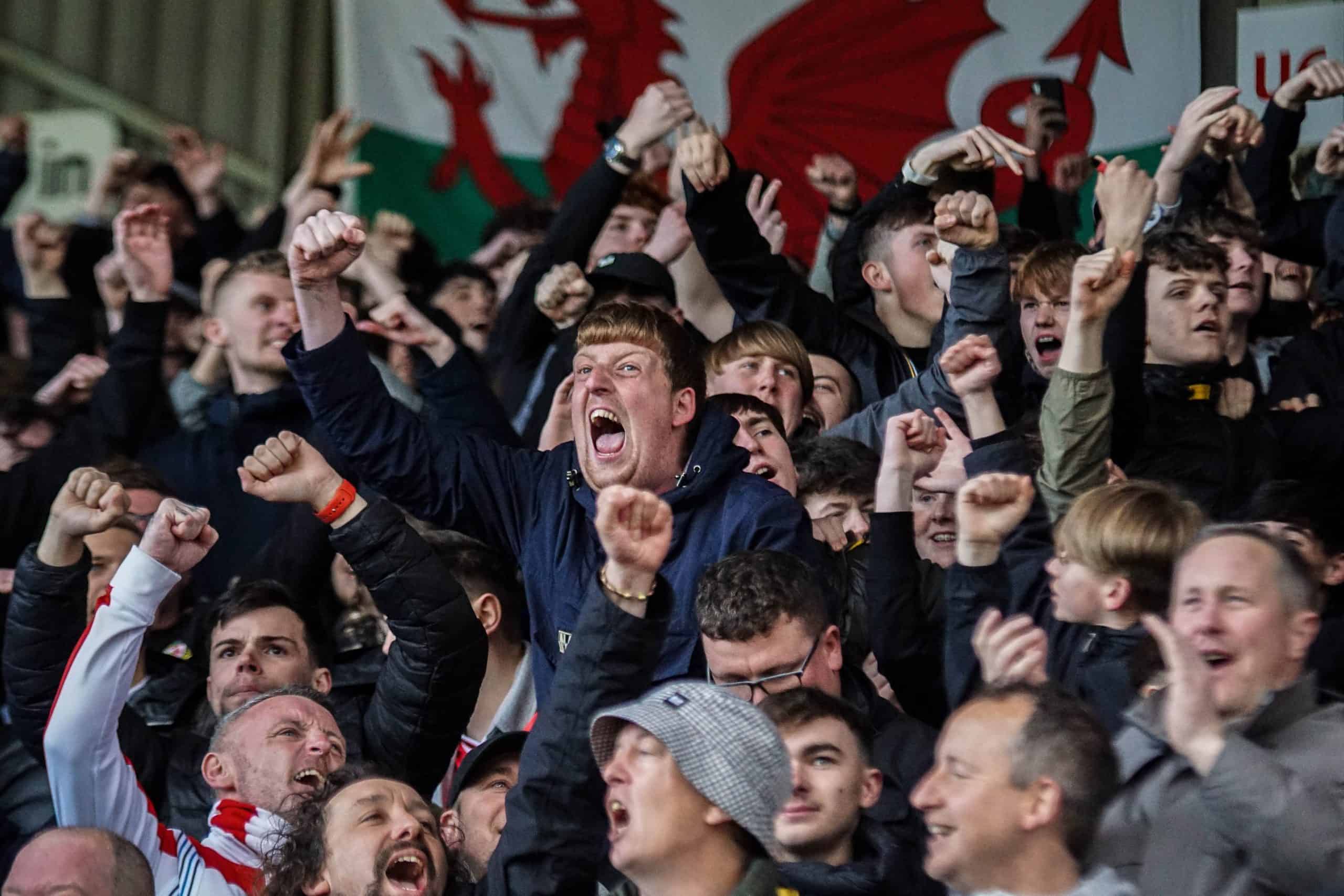 Gigantische ontlading bij Wrexham na cruciale winst tegen Notts County