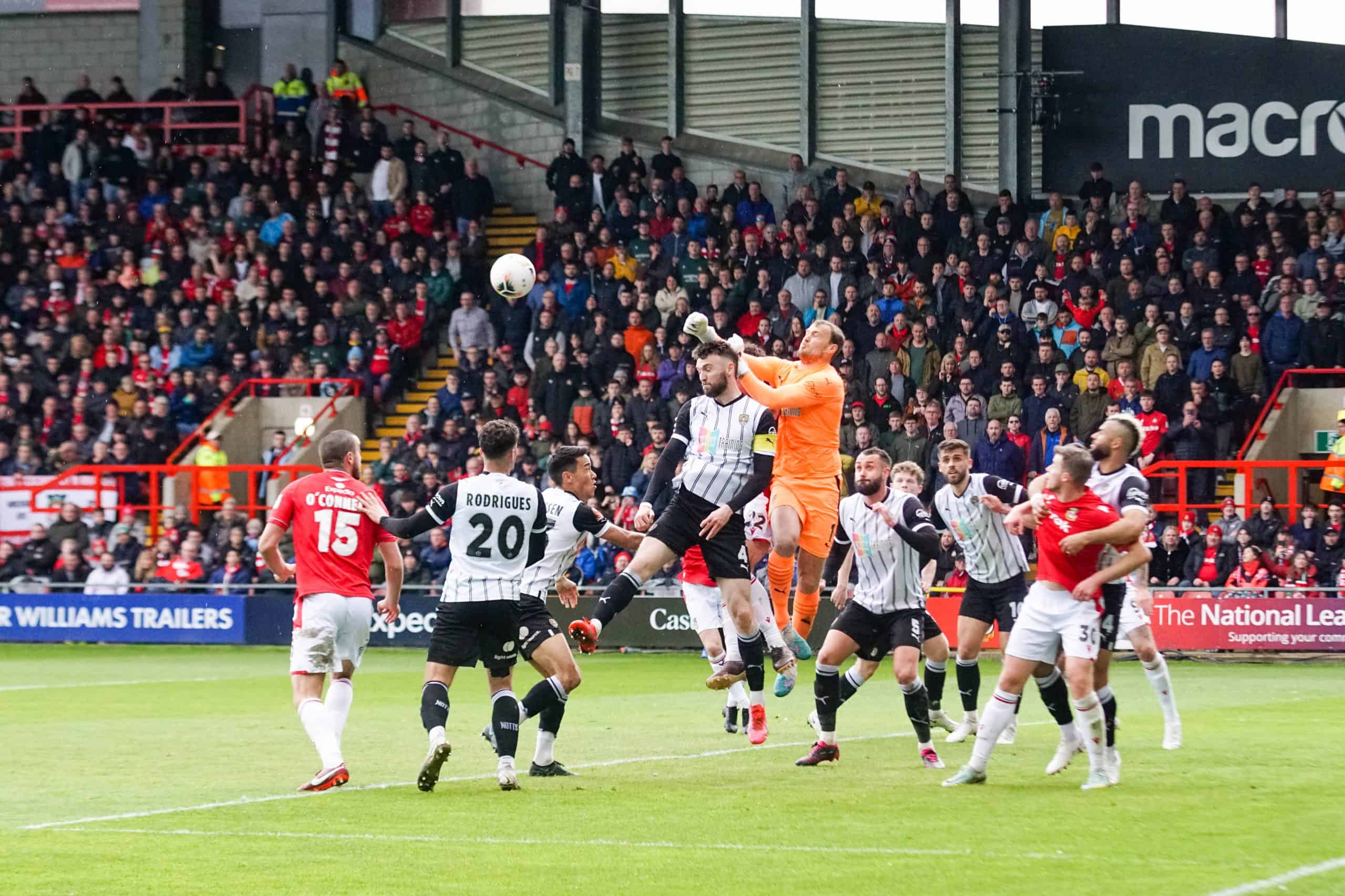 Gigantische ontlading bij Wrexham na cruciale winst tegen Notts County