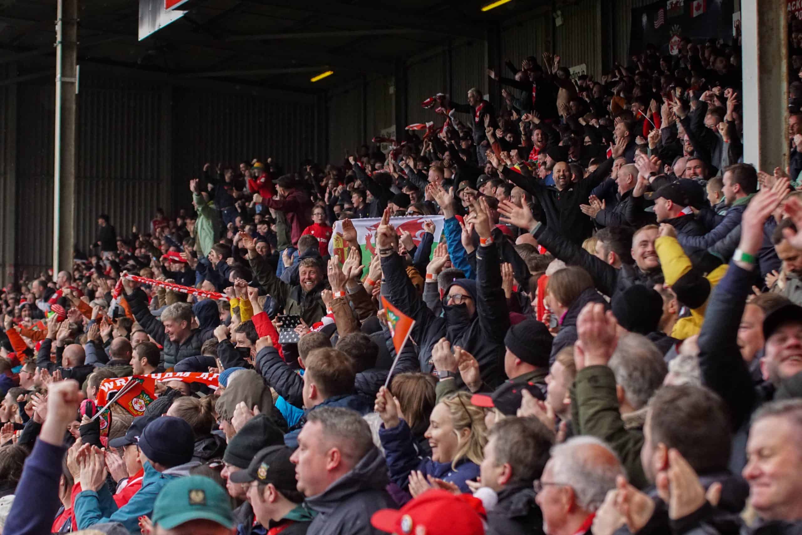 Gigantische ontlading bij Wrexham na cruciale winst tegen Notts County