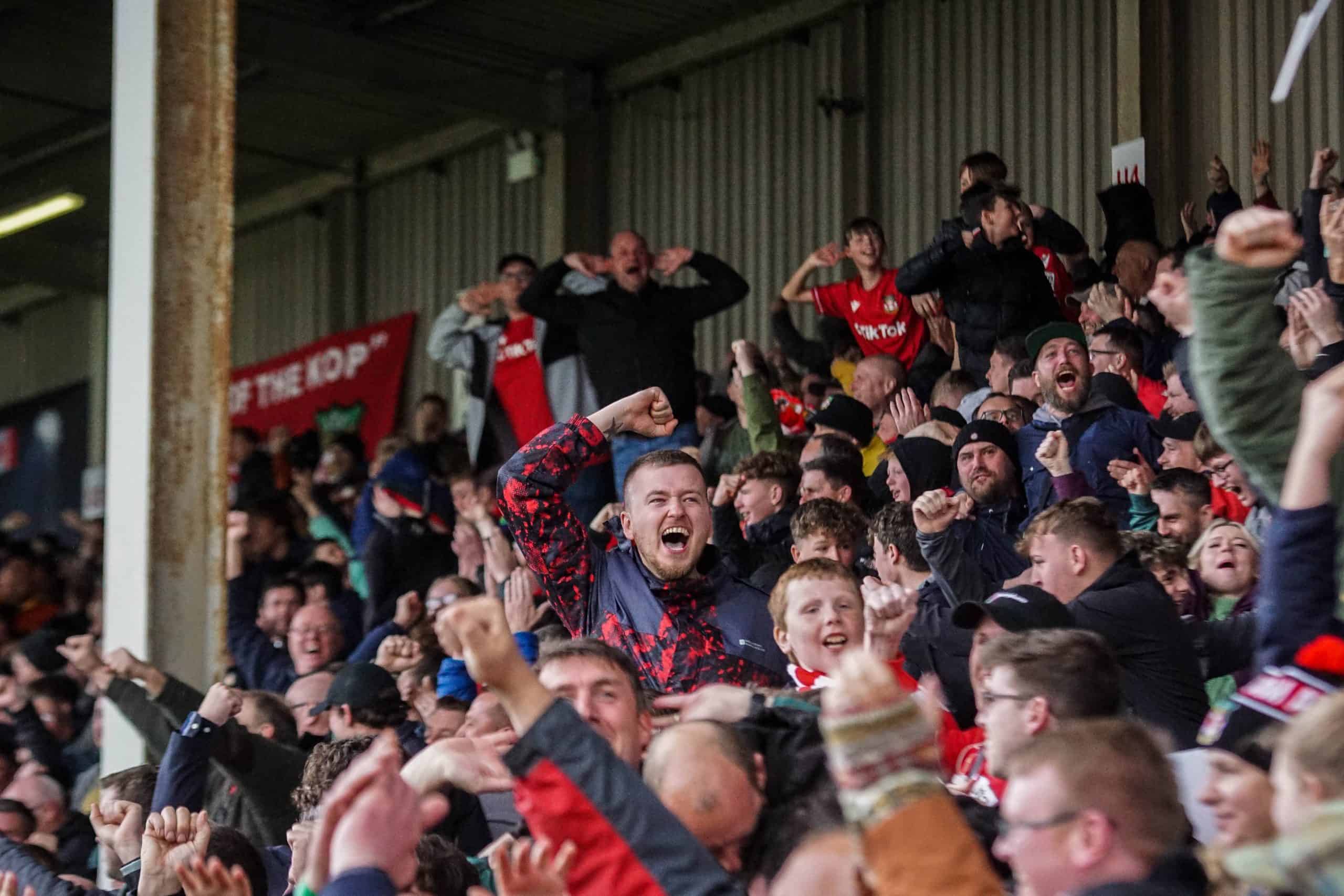 Gigantische ontlading bij Wrexham na cruciale winst tegen Notts County