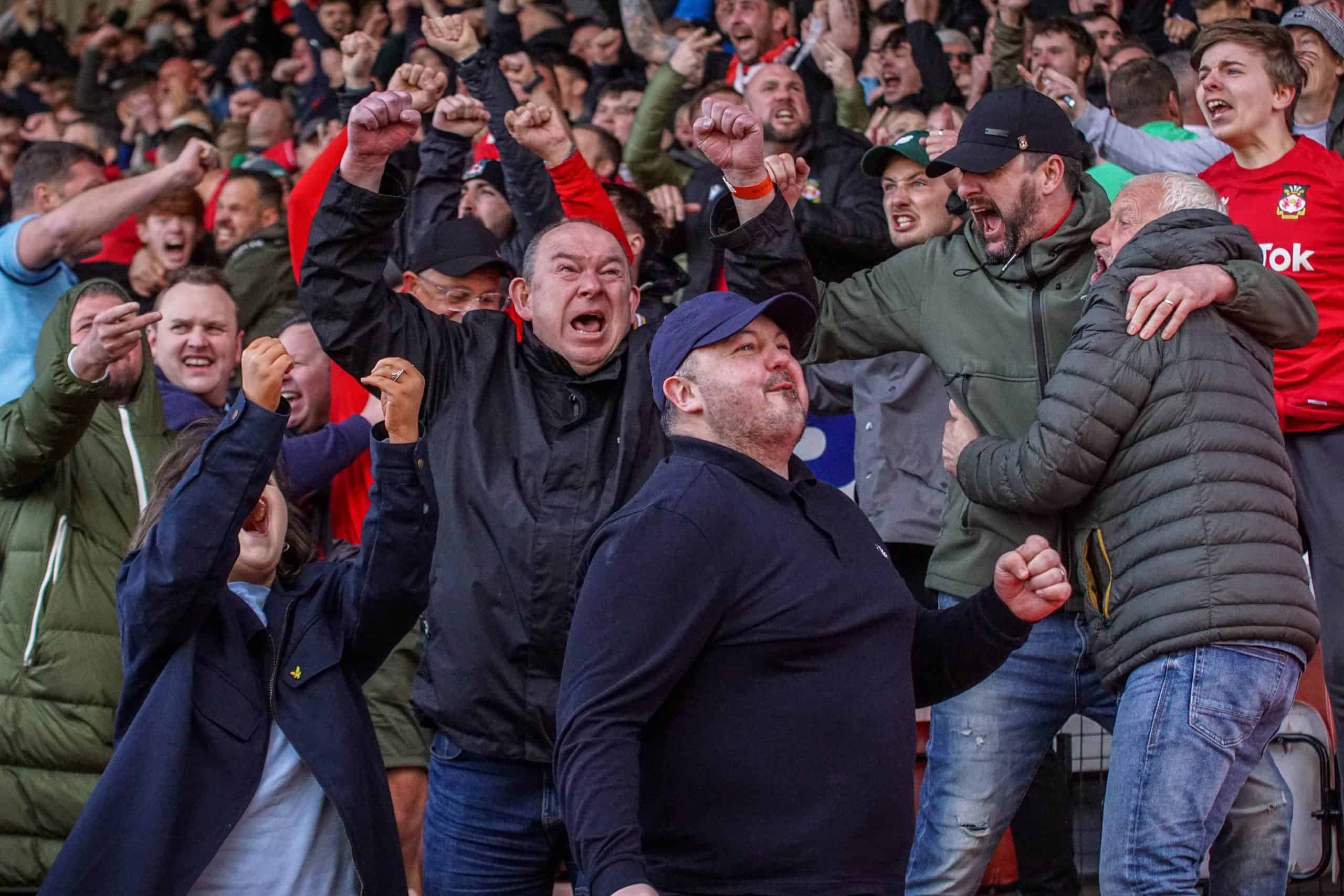 Gigantische ontlading bij Wrexham na cruciale winst tegen Notts County