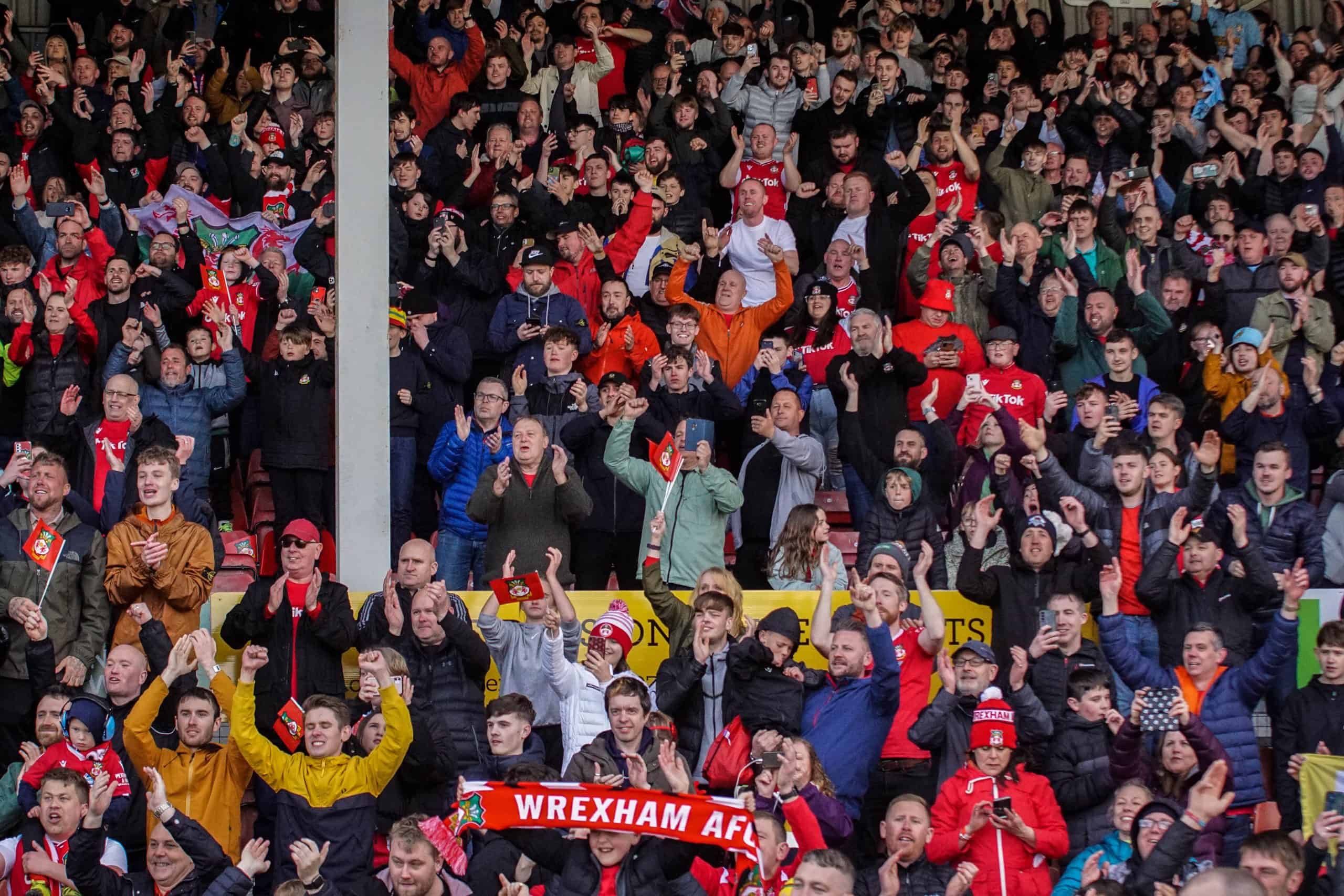 Gigantische ontlading bij Wrexham na cruciale winst tegen Notts County