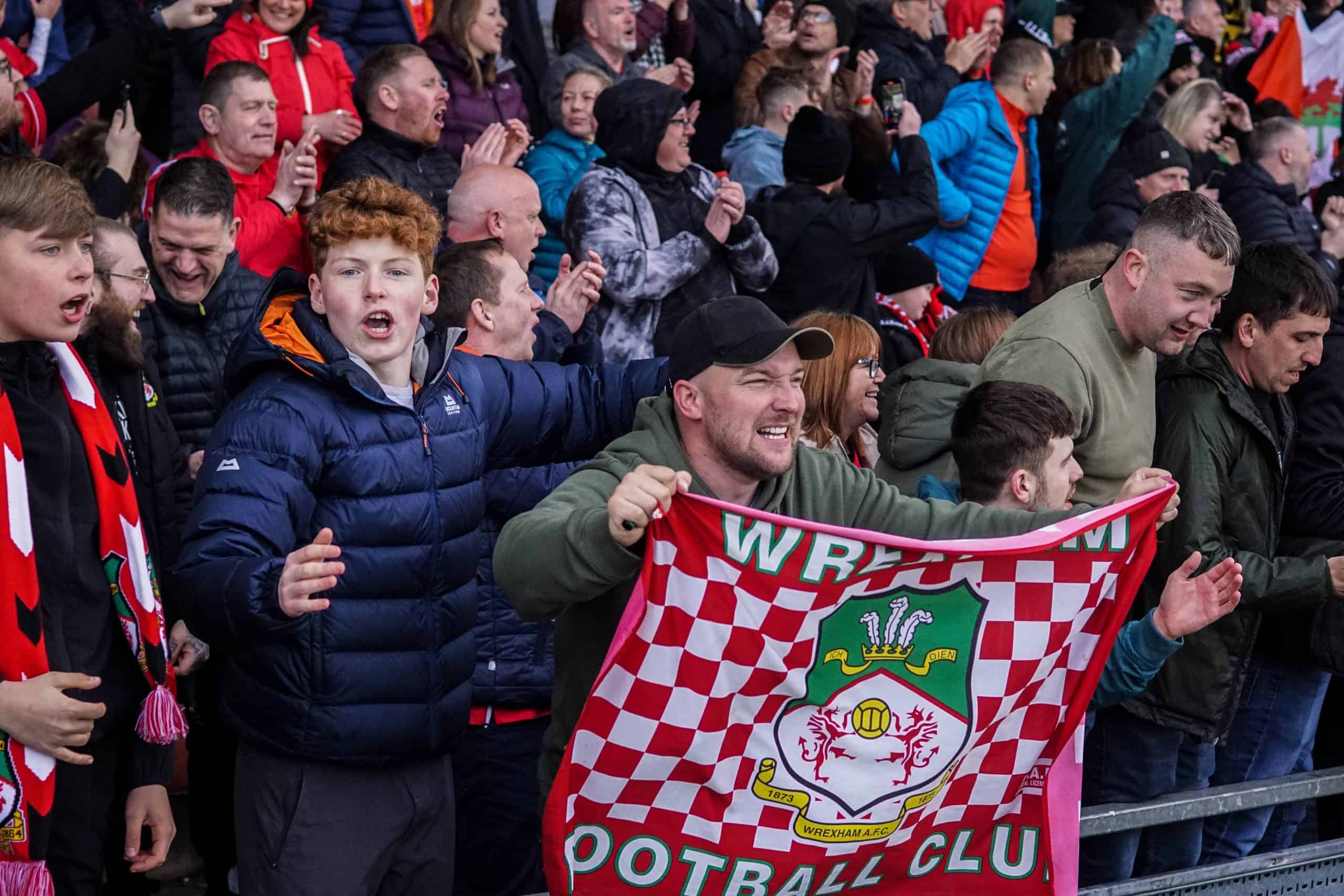Gigantische ontlading bij Wrexham na cruciale winst tegen Notts County