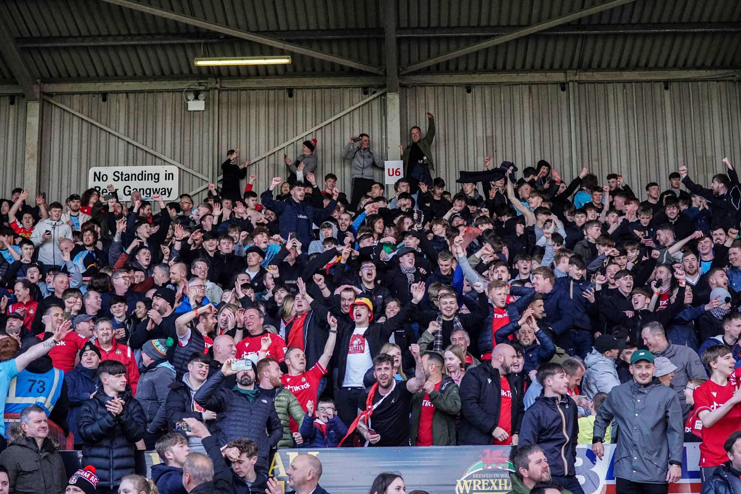 Gigantische ontlading bij Wrexham na cruciale winst tegen Notts County