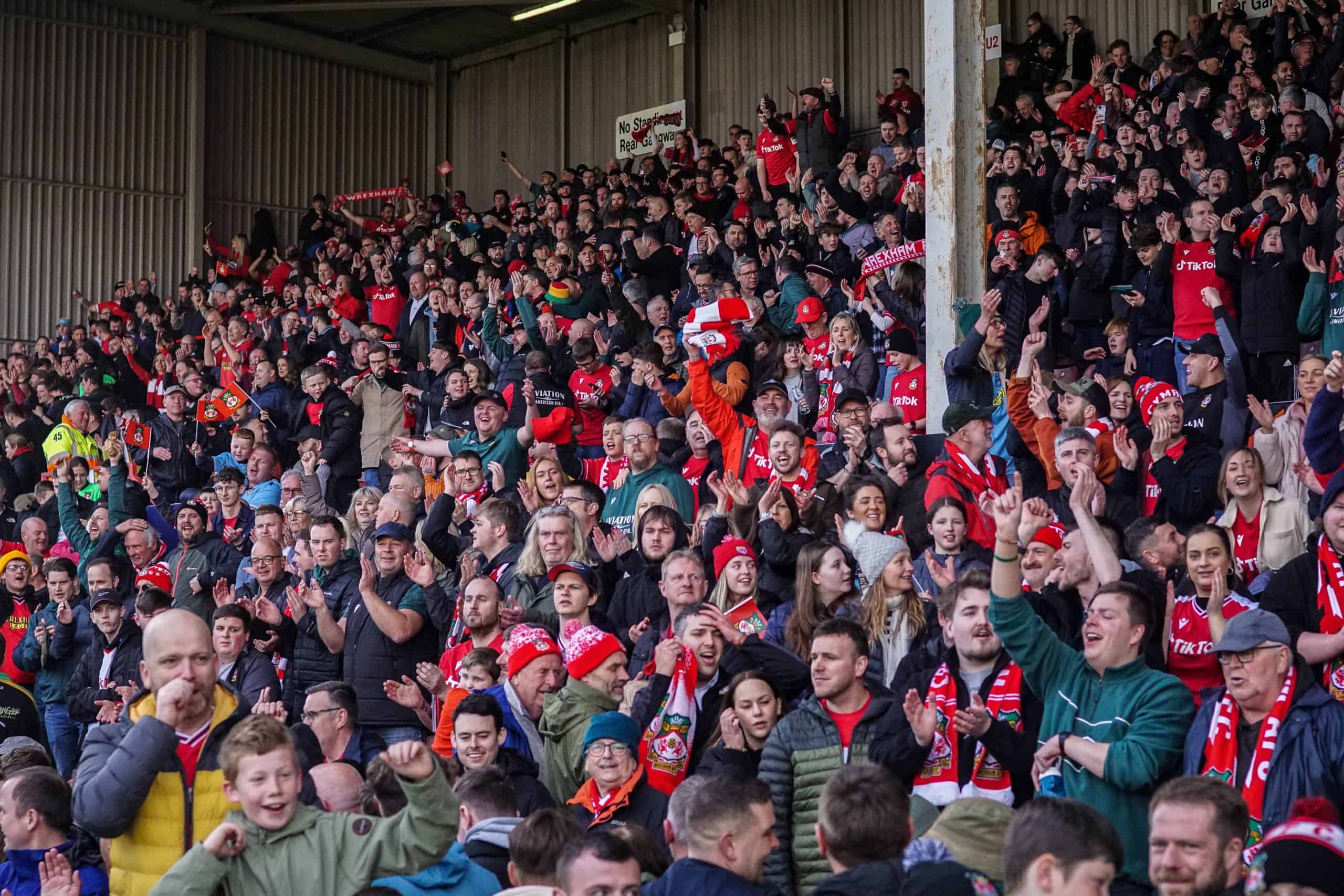 Gigantische ontlading bij Wrexham na cruciale winst tegen Notts County
