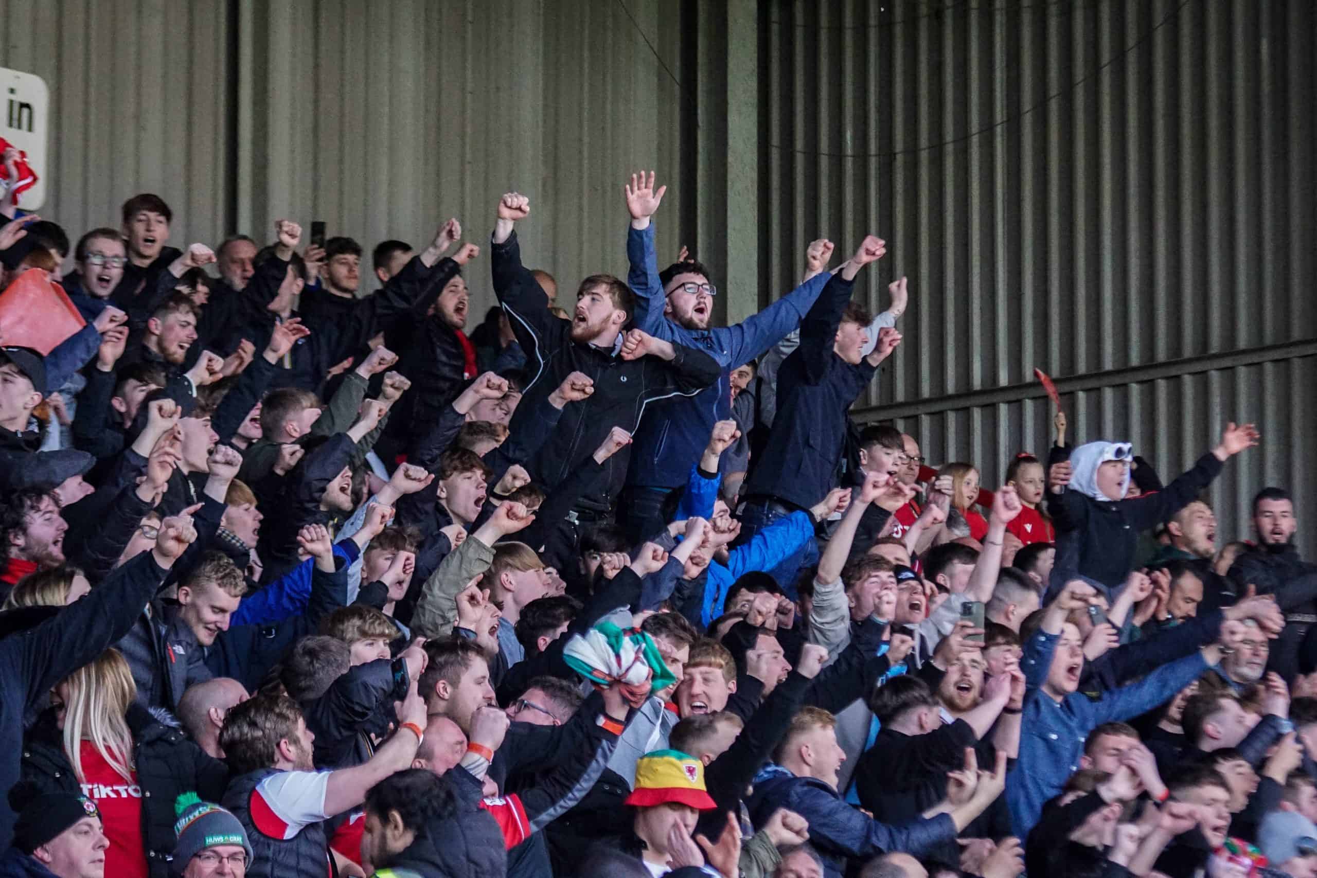 Gigantische ontlading bij Wrexham na cruciale winst tegen Notts County