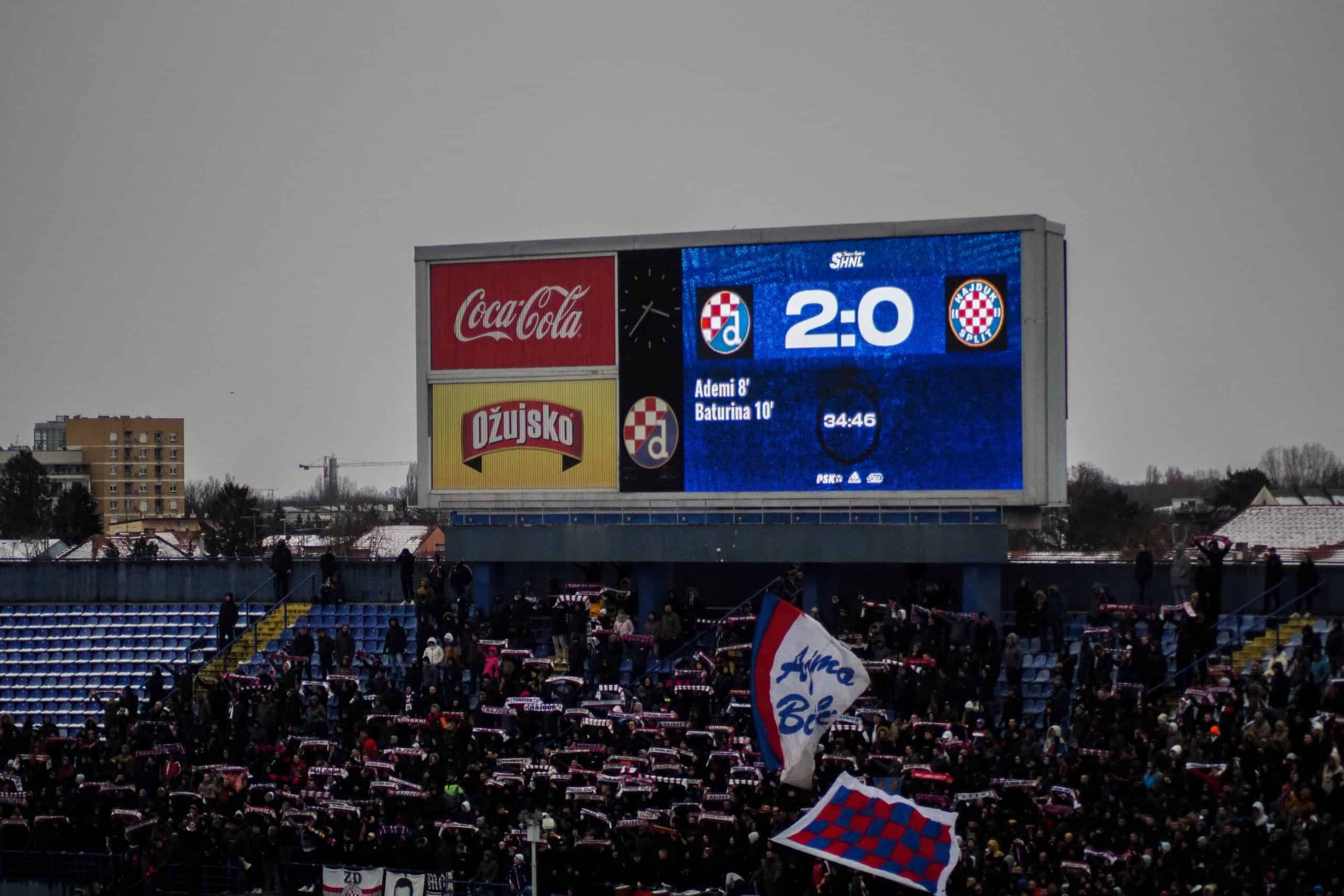 IJskoude editie Dinamo Zagreb – Hajduk Split ontbrandt pas laat