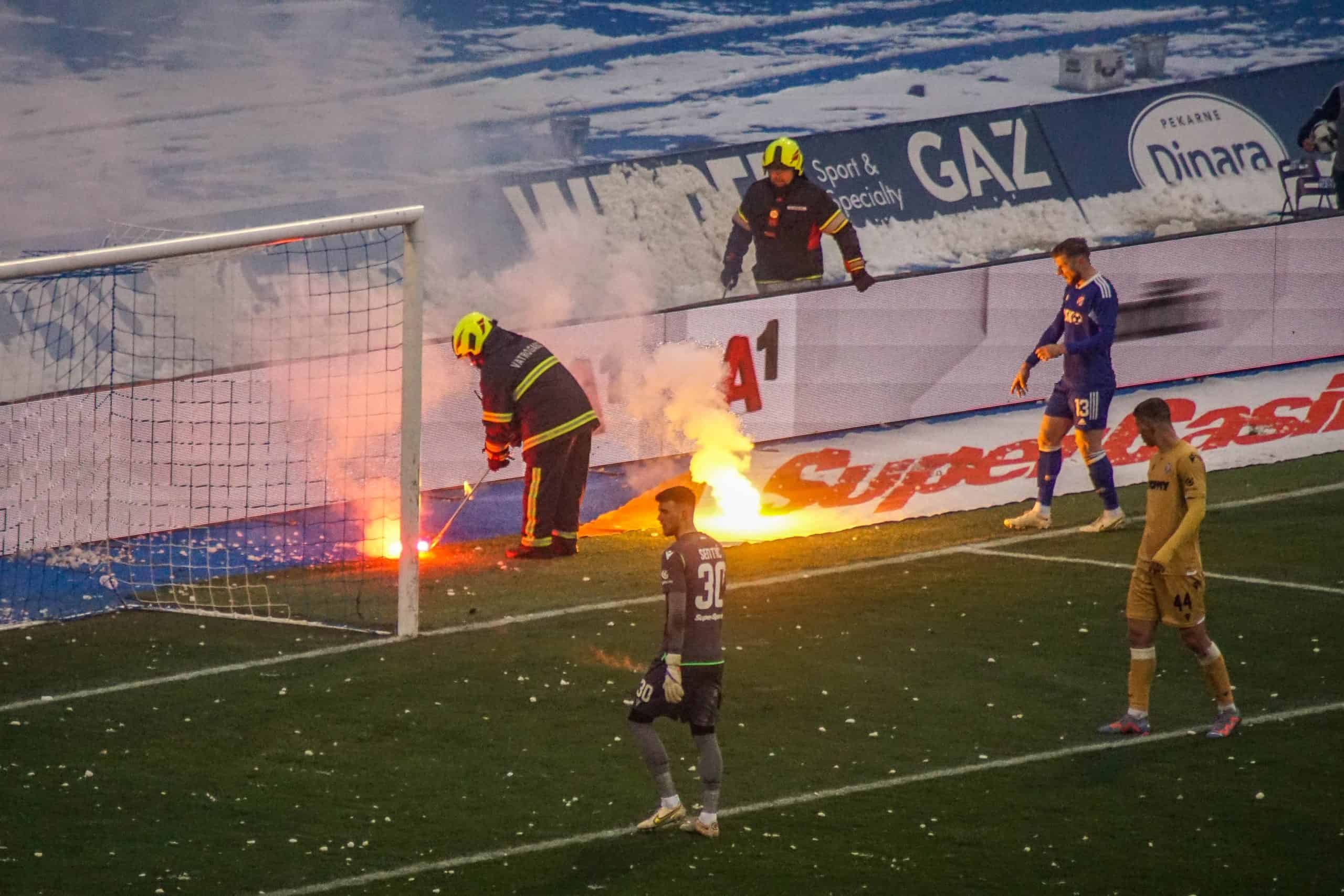 IJskoude editie Dinamo Zagreb – Hajduk Split ontbrandt pas laat
