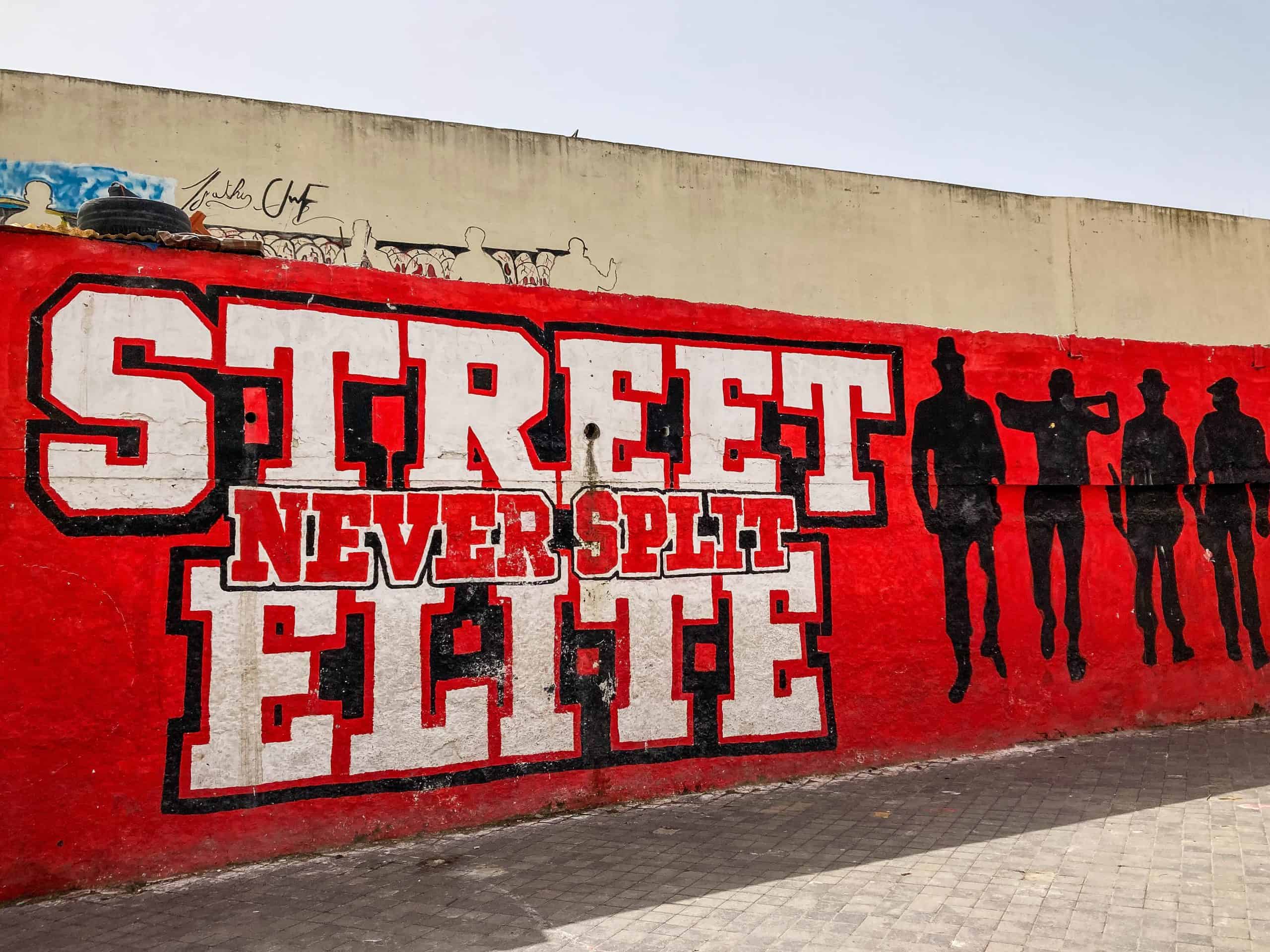 Met de Ultras Winners van Wydad op een graffiti-tocht door Casablanca