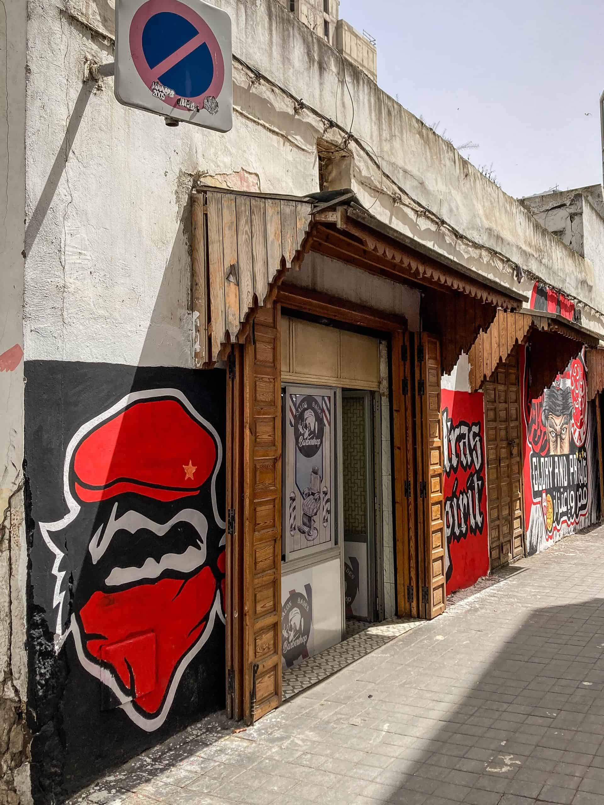Met de Ultras Winners van Wydad op een graffiti-tocht door Casablanca