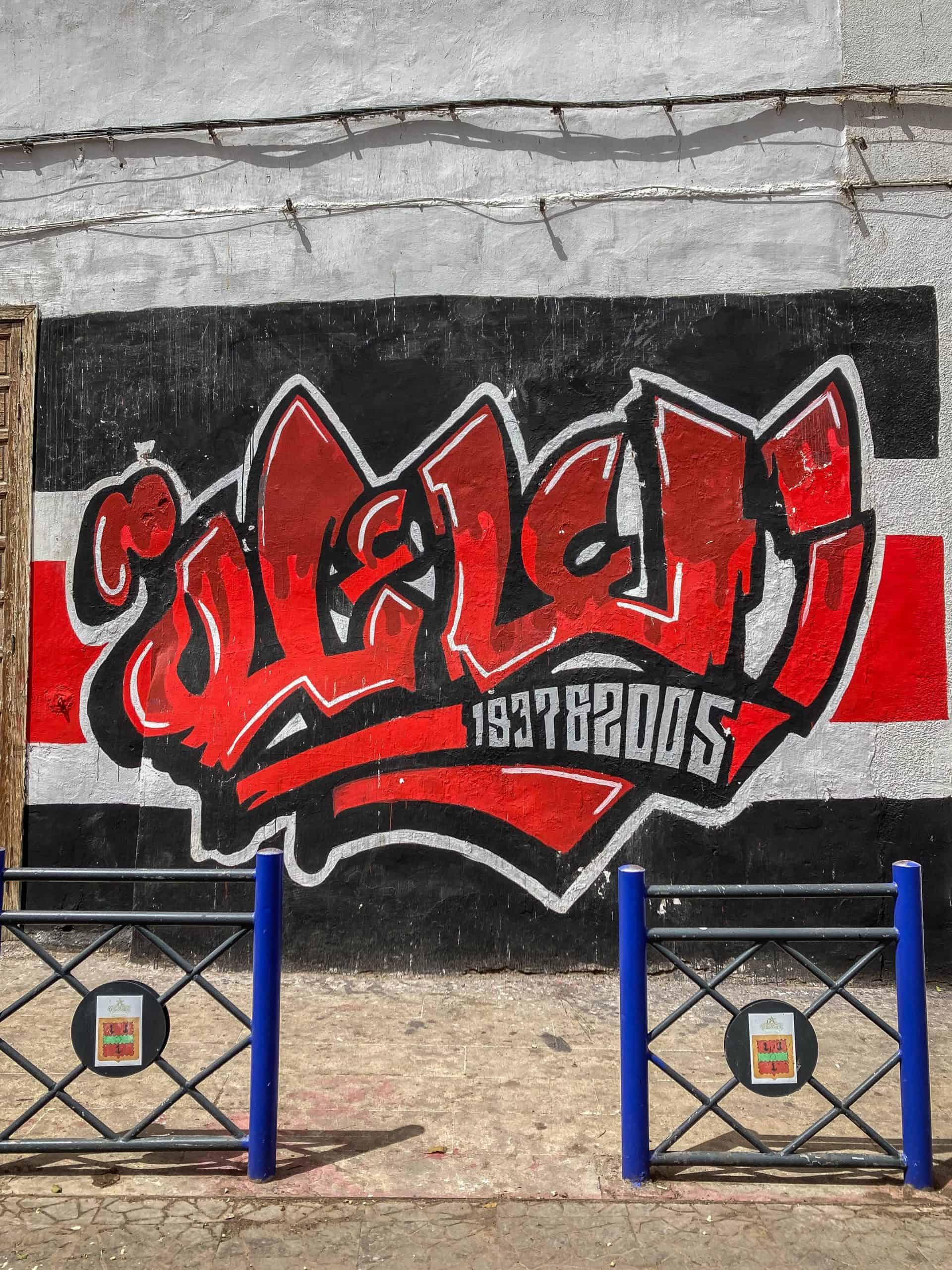 Met de Ultras Winners van Wydad op een graffiti-tocht door Casablanca