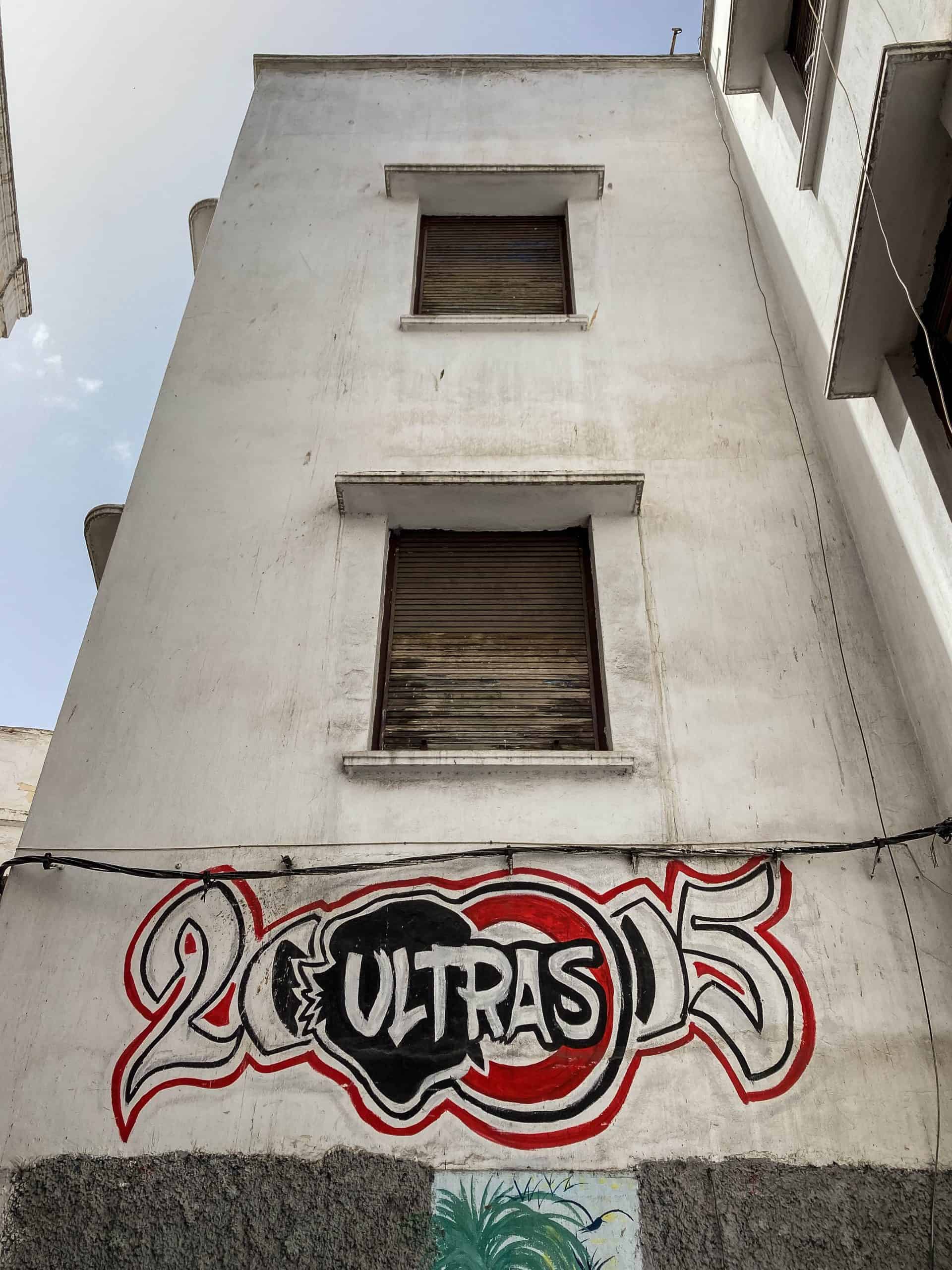 Met de Ultras Winners van Wydad op een graffiti-tocht door Casablanca