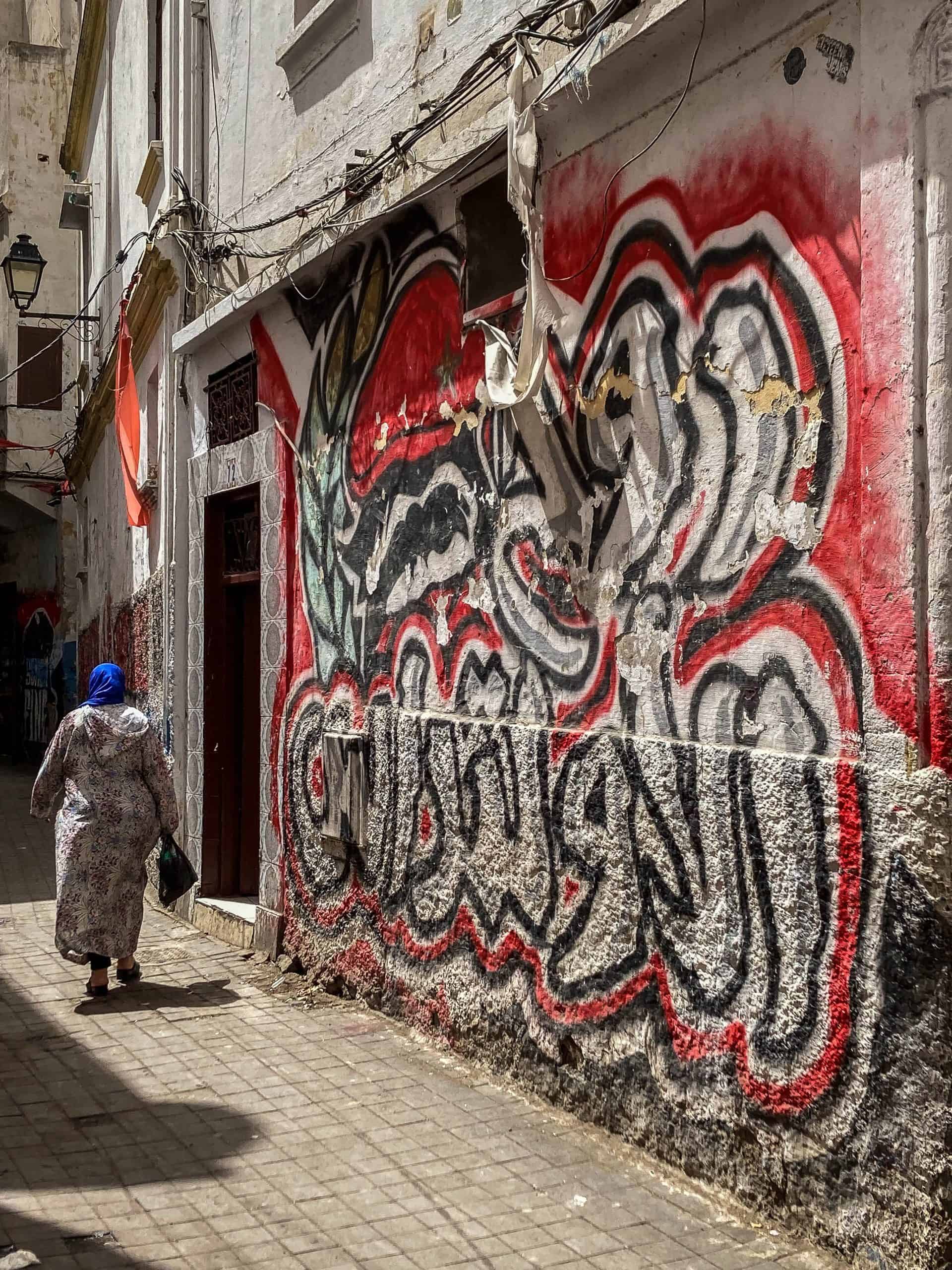 Met de Ultras Winners van Wydad op een graffiti-tocht door Casablanca
