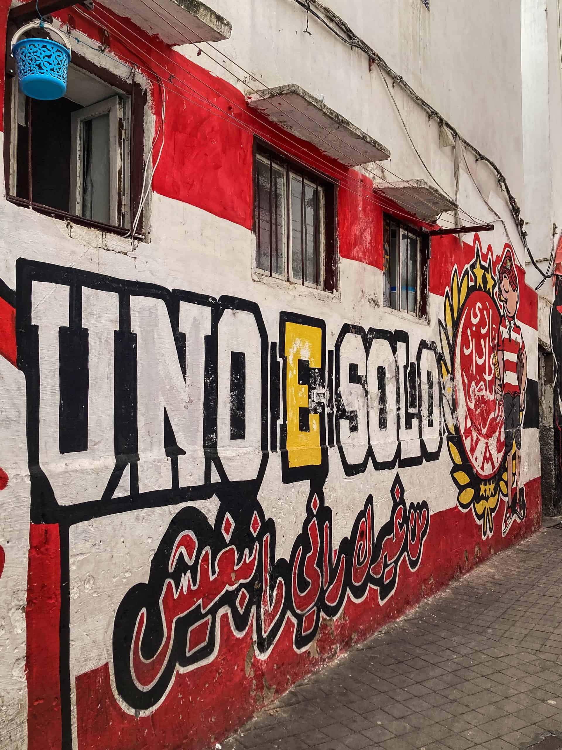 Met de Ultras Winners van Wydad op een graffiti-tocht door Casablanca