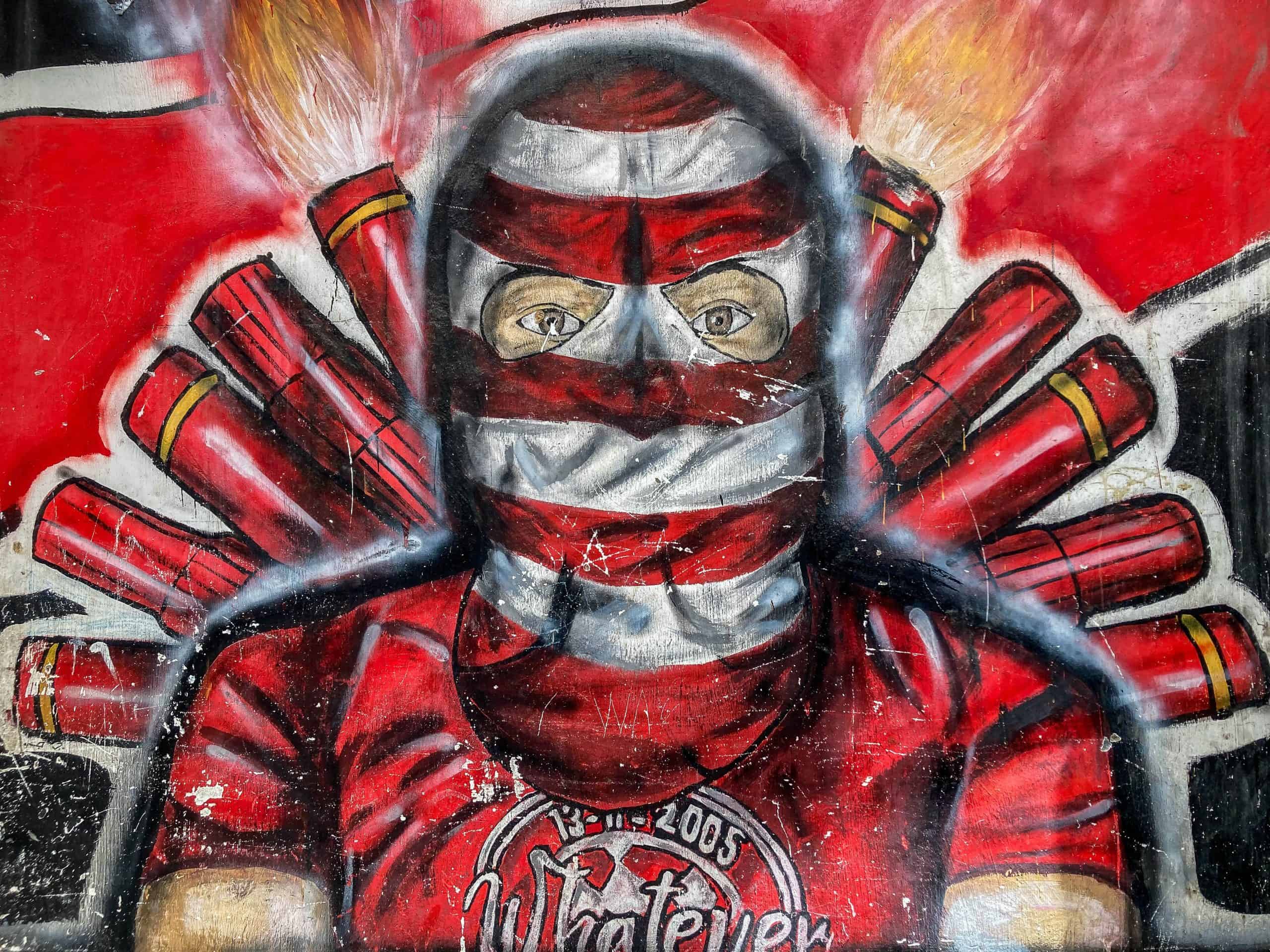 Met de Ultras Winners van Wydad op een graffiti-tocht door Casablanca