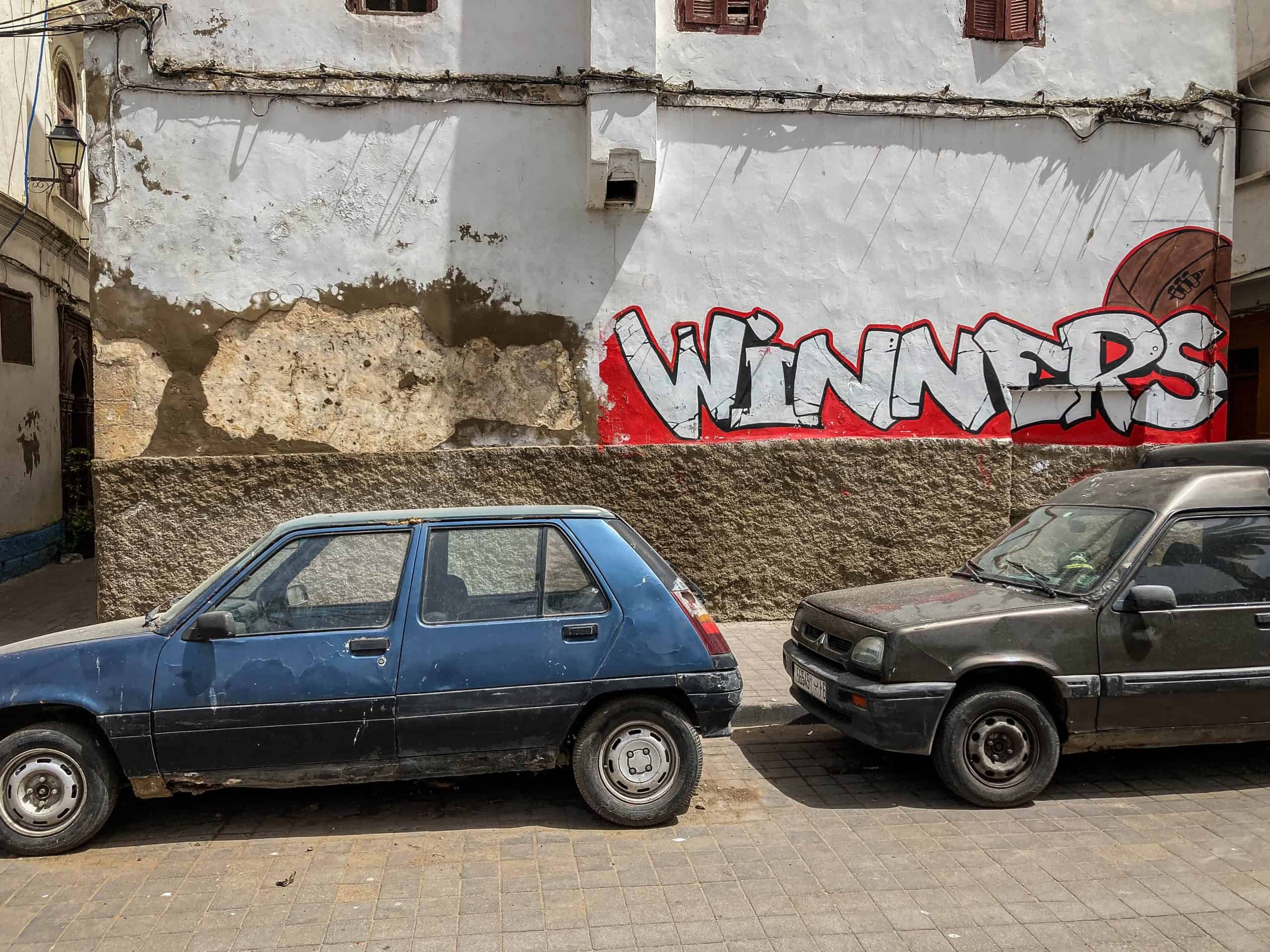 Met de Ultras Winners van Wydad op een graffiti-tocht door Casablanca