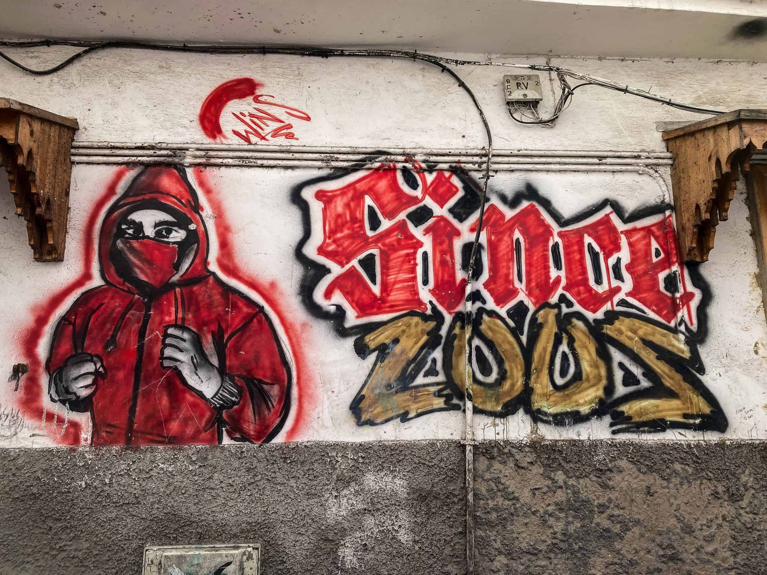 Met de Ultras Winners van Wydad op een graffiti-tocht door Casablanca