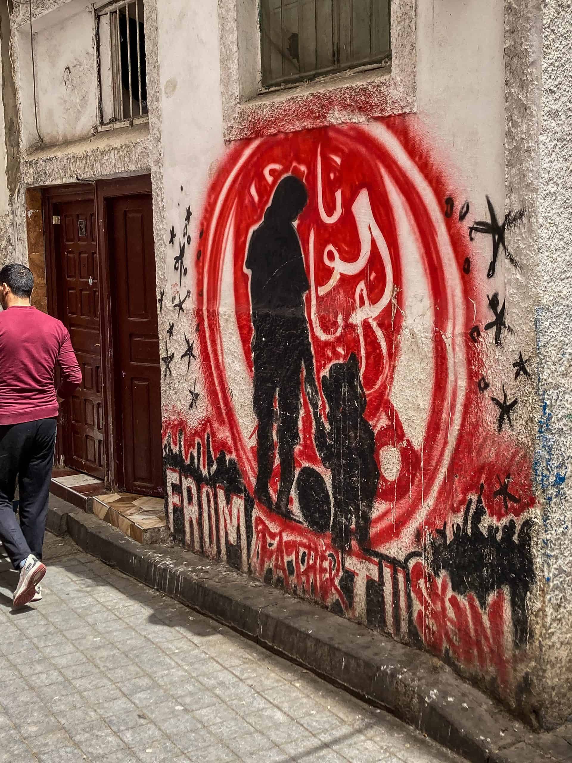 Met de Ultras Winners van Wydad op een graffiti-tocht door Casablanca