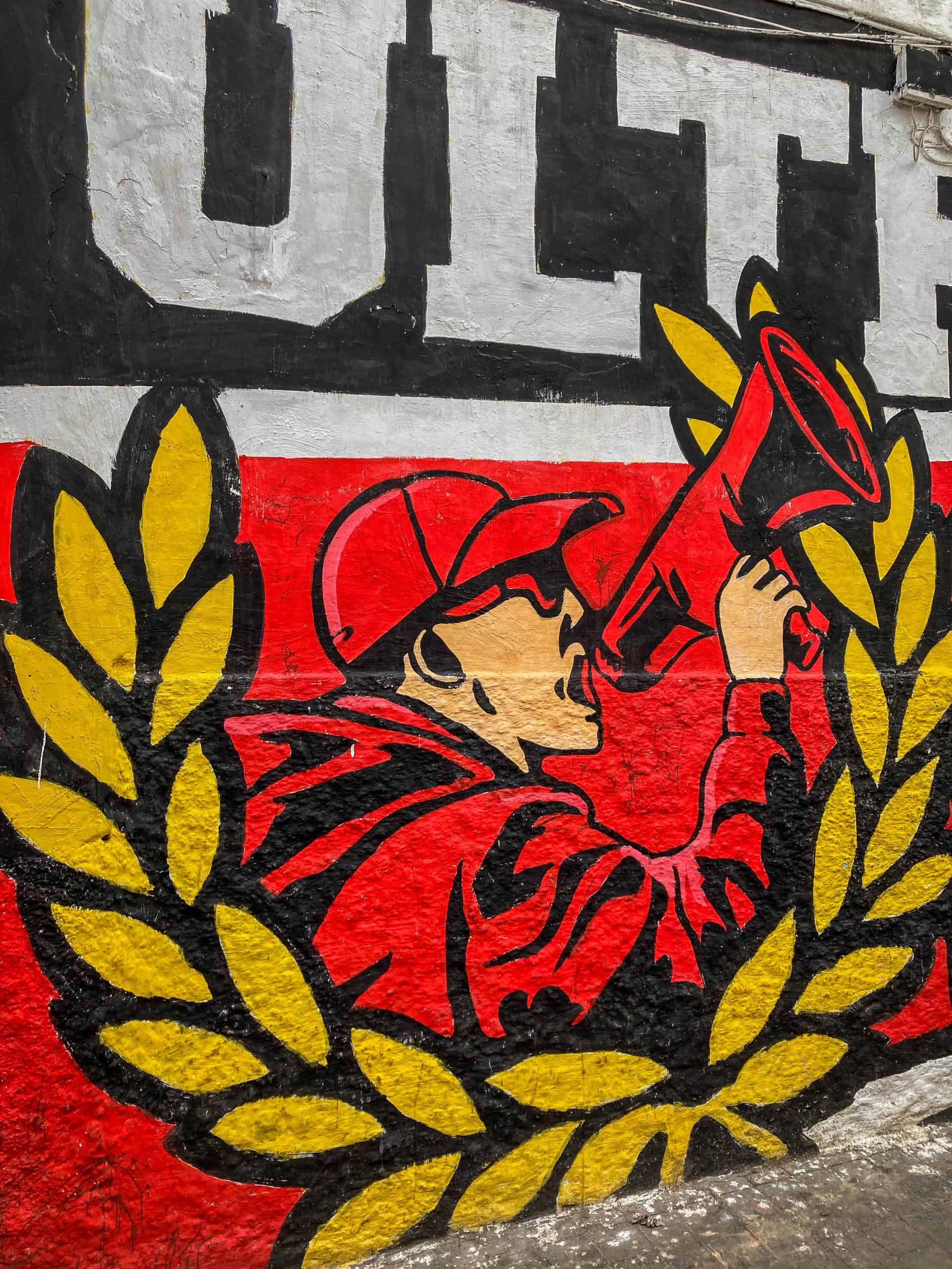 Met de Ultras Winners van Wydad op een graffiti-tocht door Casablanca