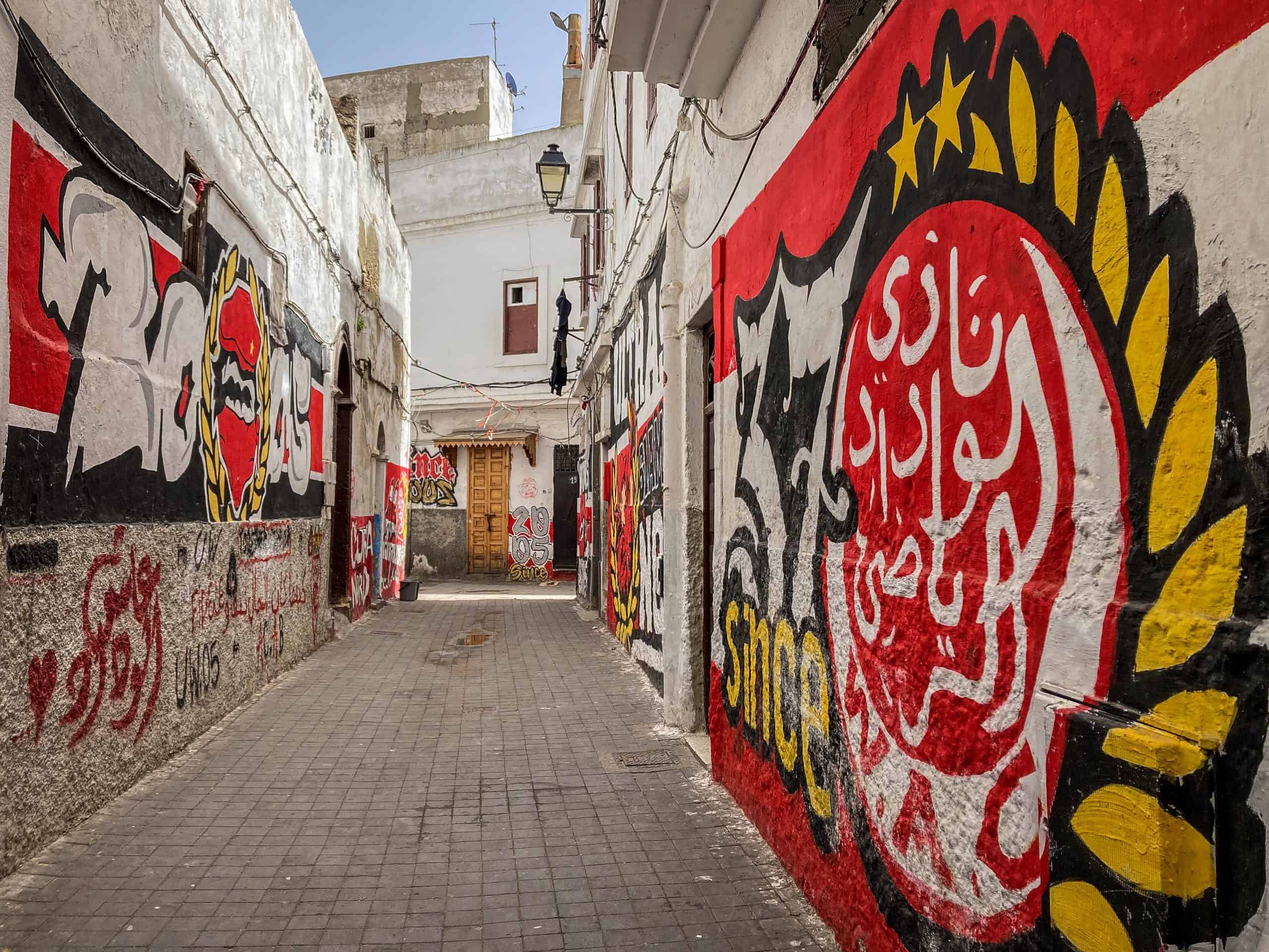 Met de Ultras Winners van Wydad op een graffiti-tocht door Casablanca