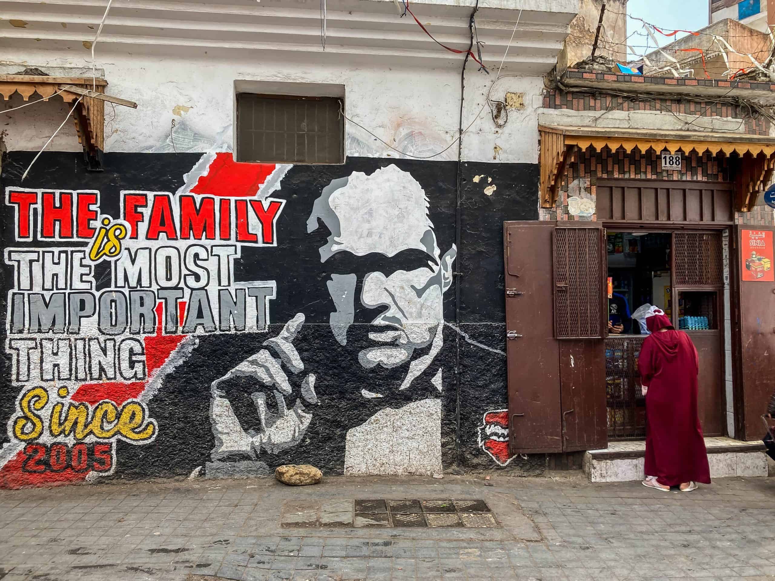 Met de Ultras Winners van Wydad op een graffiti-tocht door Casablanca