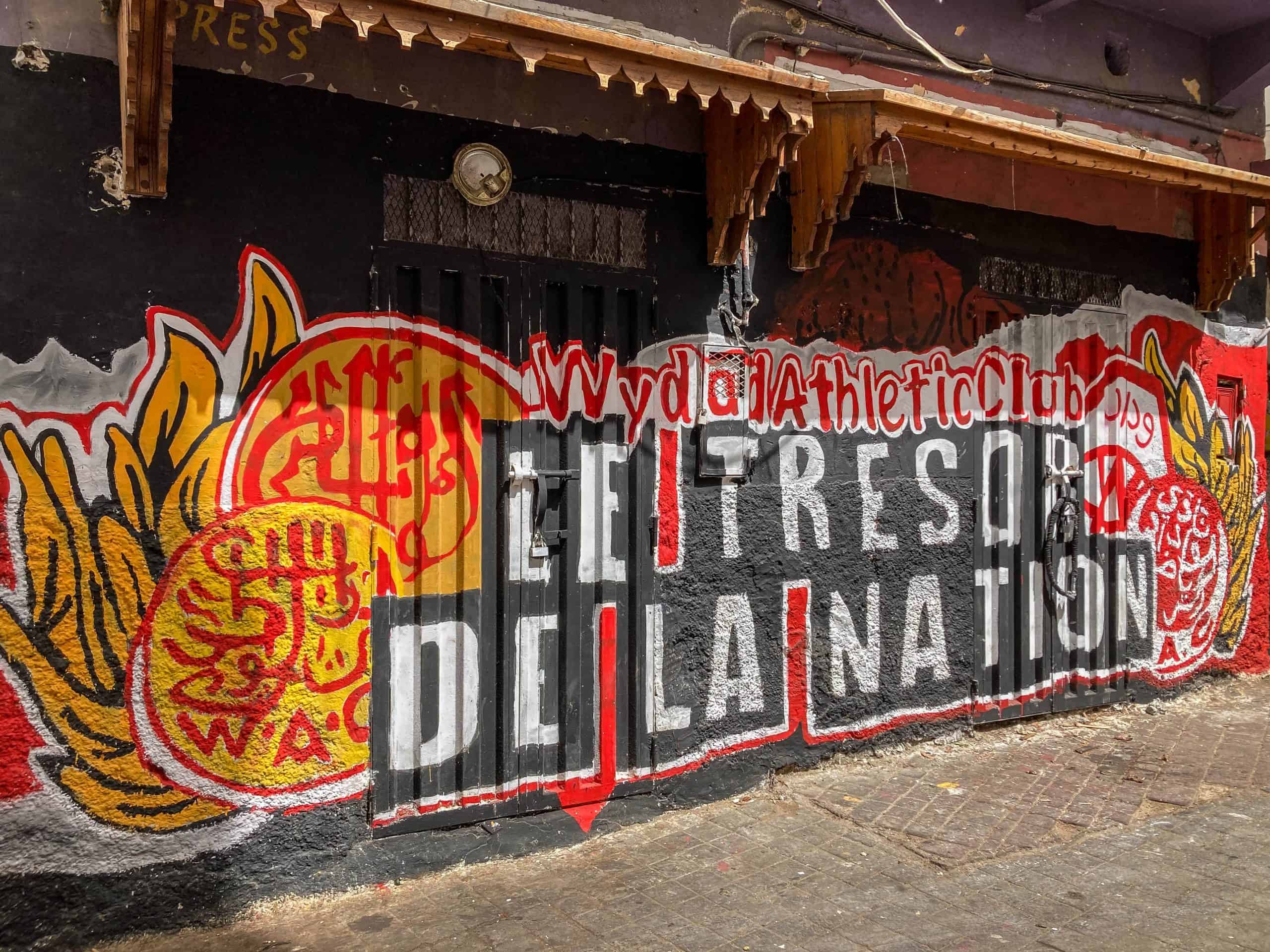 Met de Ultras Winners van Wydad op een graffiti-tocht door Casablanca