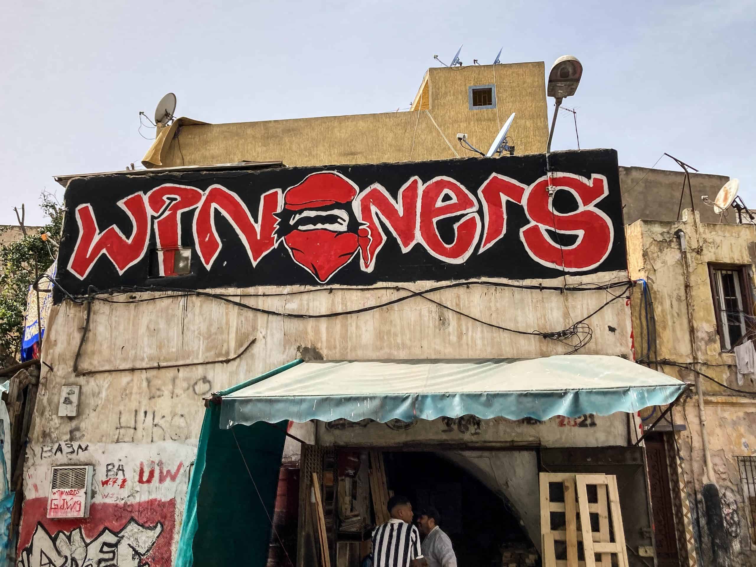 Met de Ultras Winners van Wydad op een graffiti-tocht door Casablanca