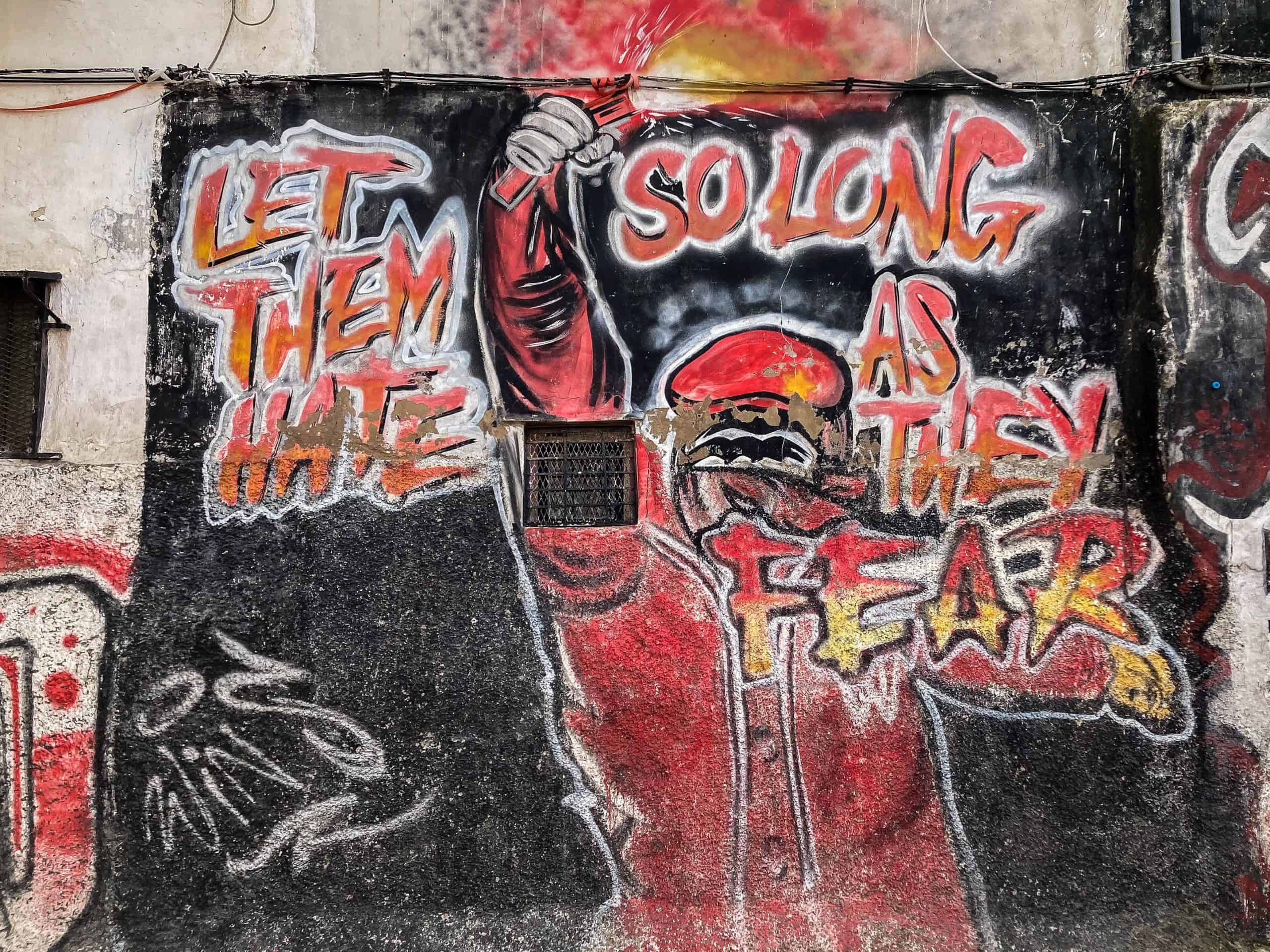 Met de Ultras Winners van Wydad op een graffiti-tocht door Casablanca