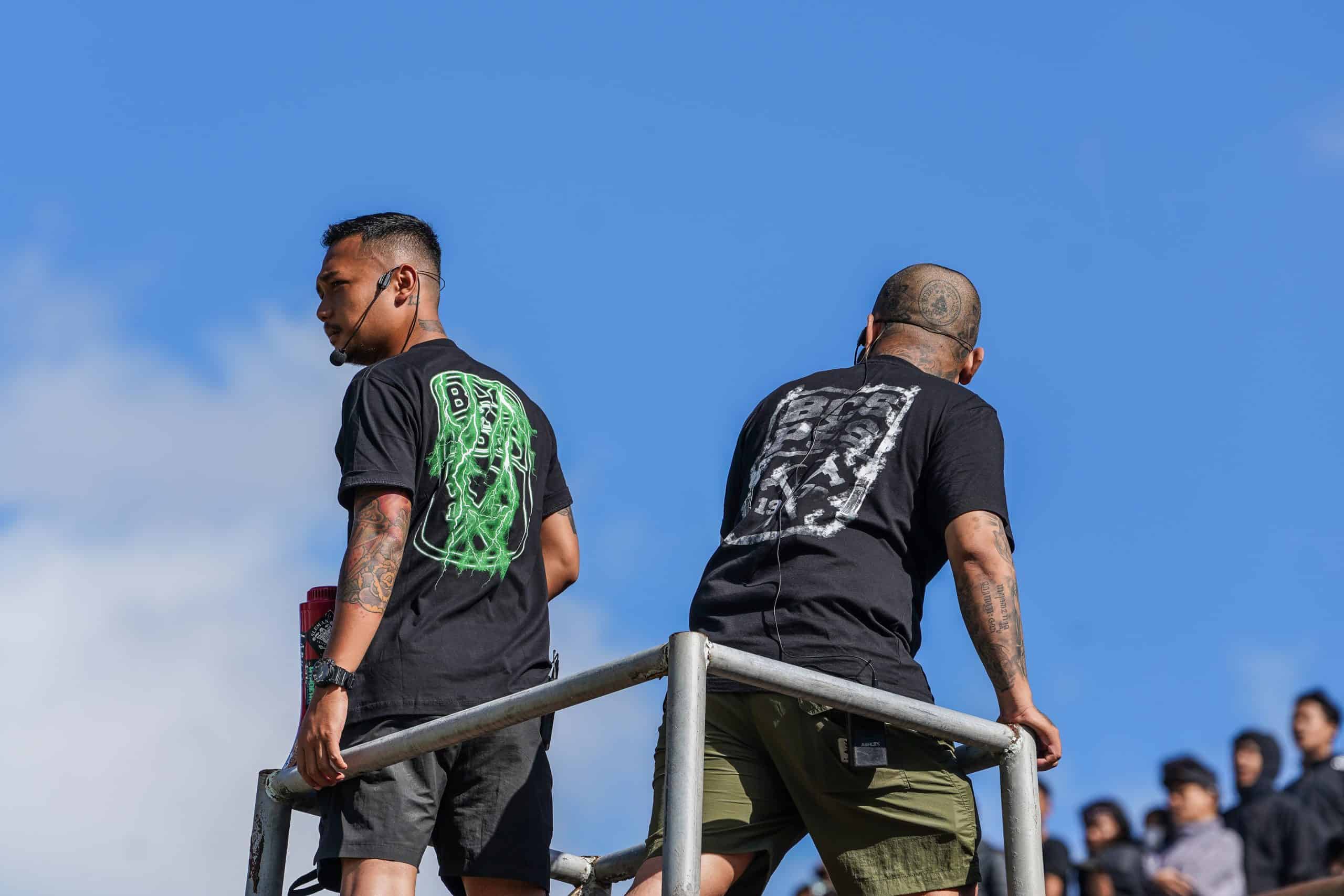 In beeld: de Brigata Curva Sud van PSS Sleman