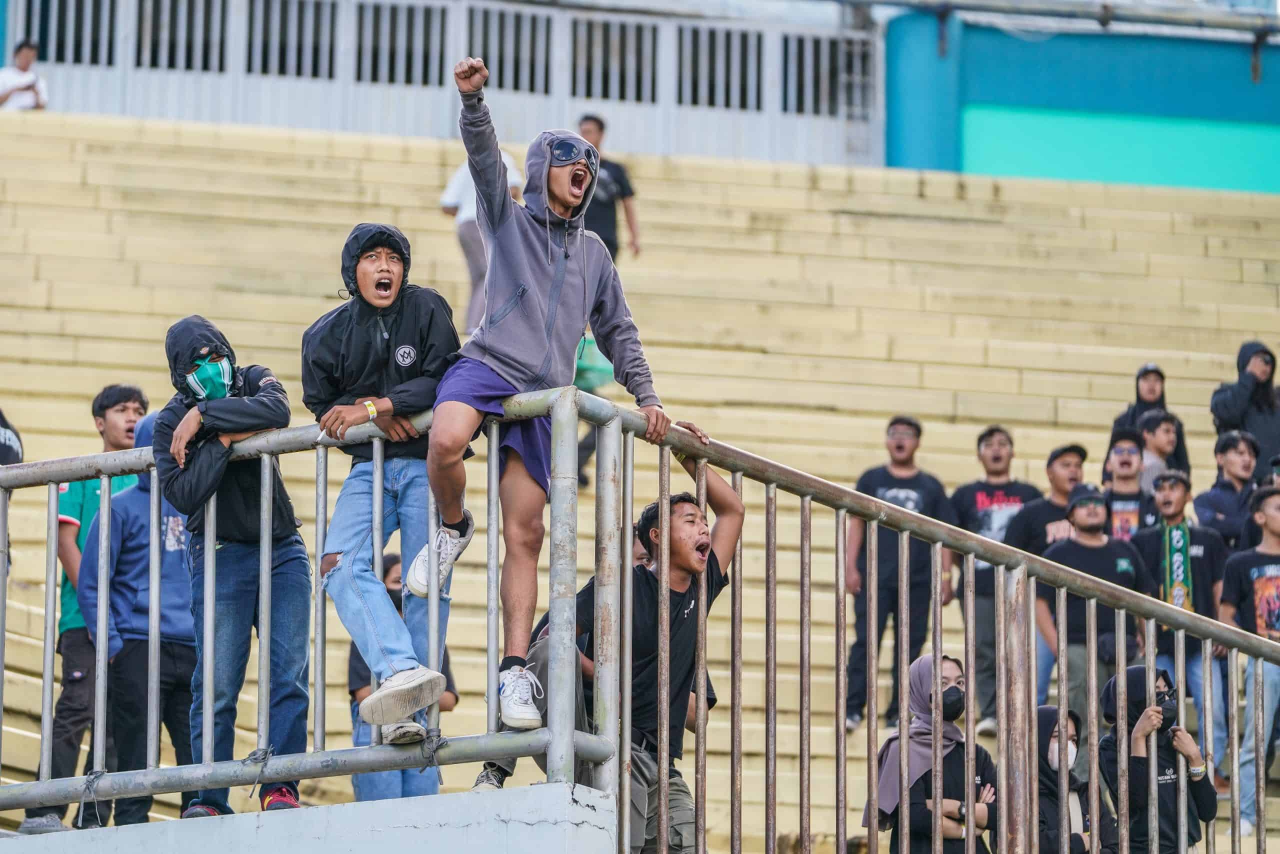 In beeld: de Brigata Curva Sud van PSS Sleman