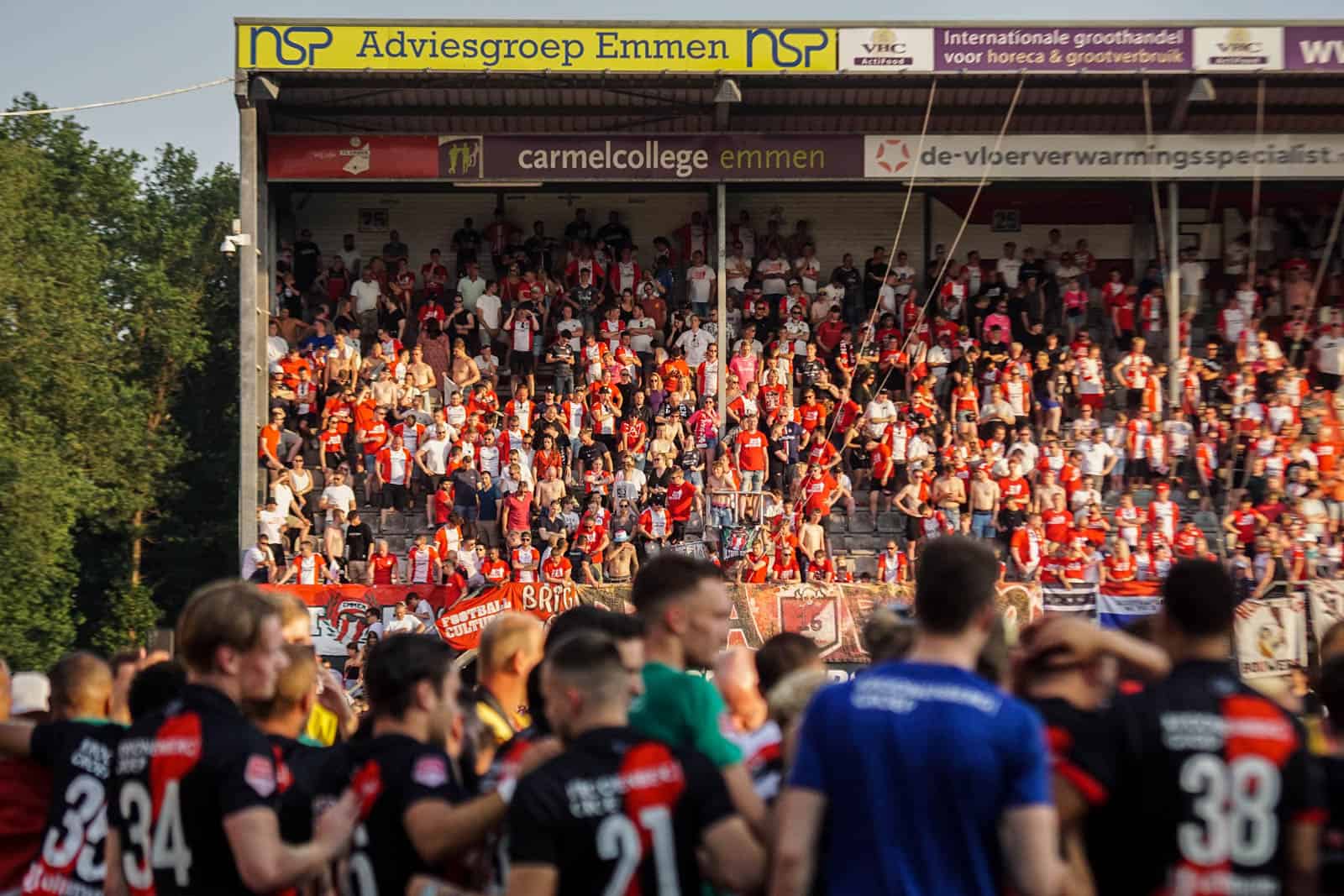 Historische promotie Almere City dompelt FC Emmen in rouw