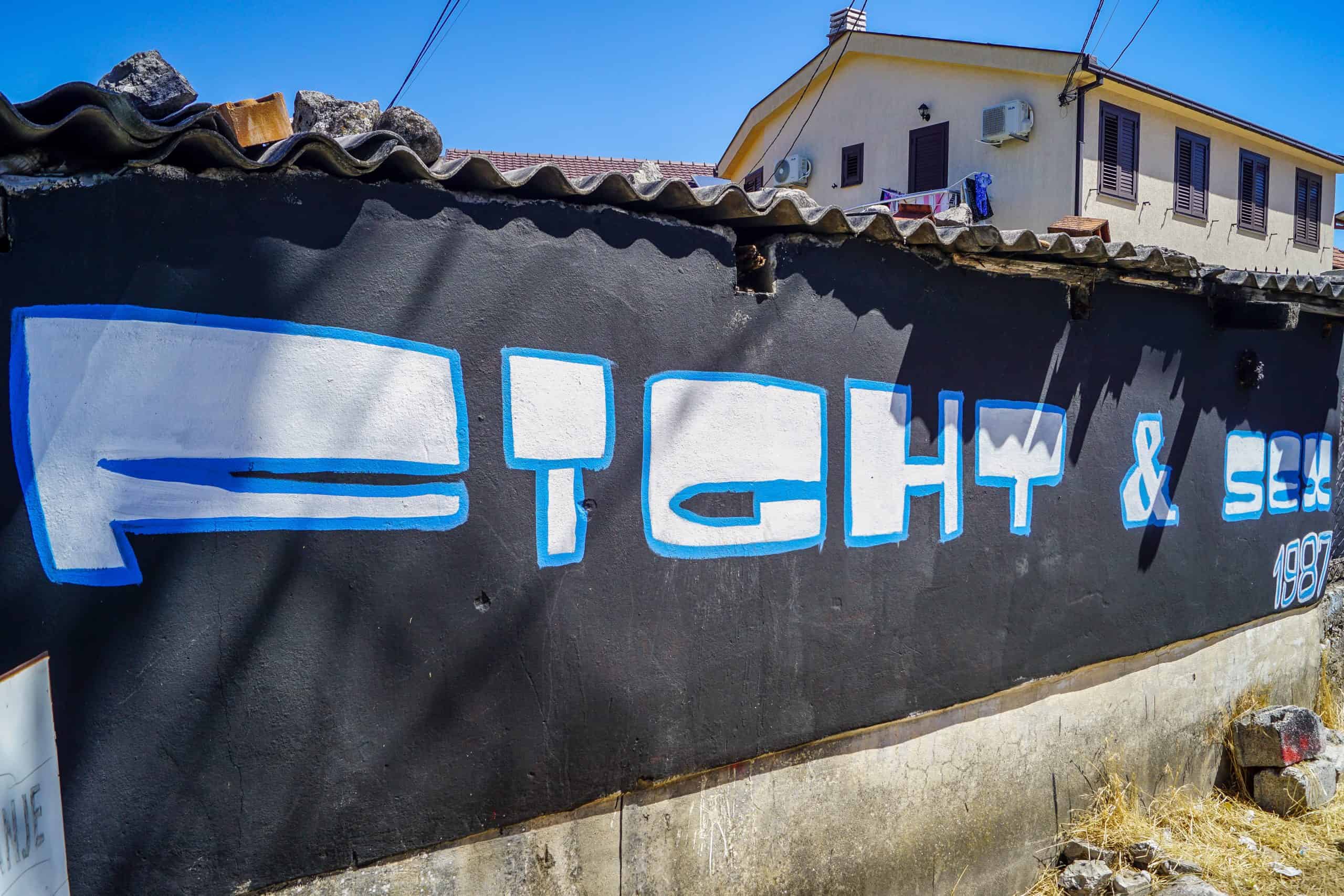 De onverwachtse graffiticultuur in het Montenegrijnse Podgorica