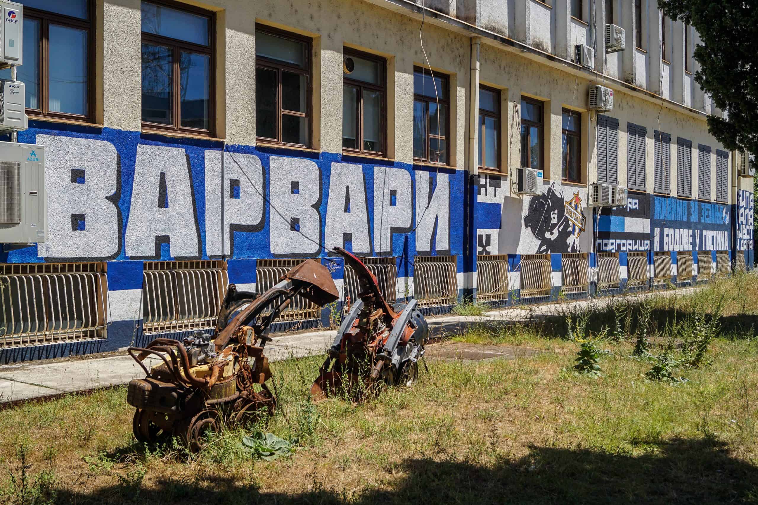 De onverwachtse graffiticultuur in het Montenegrijnse Podgorica