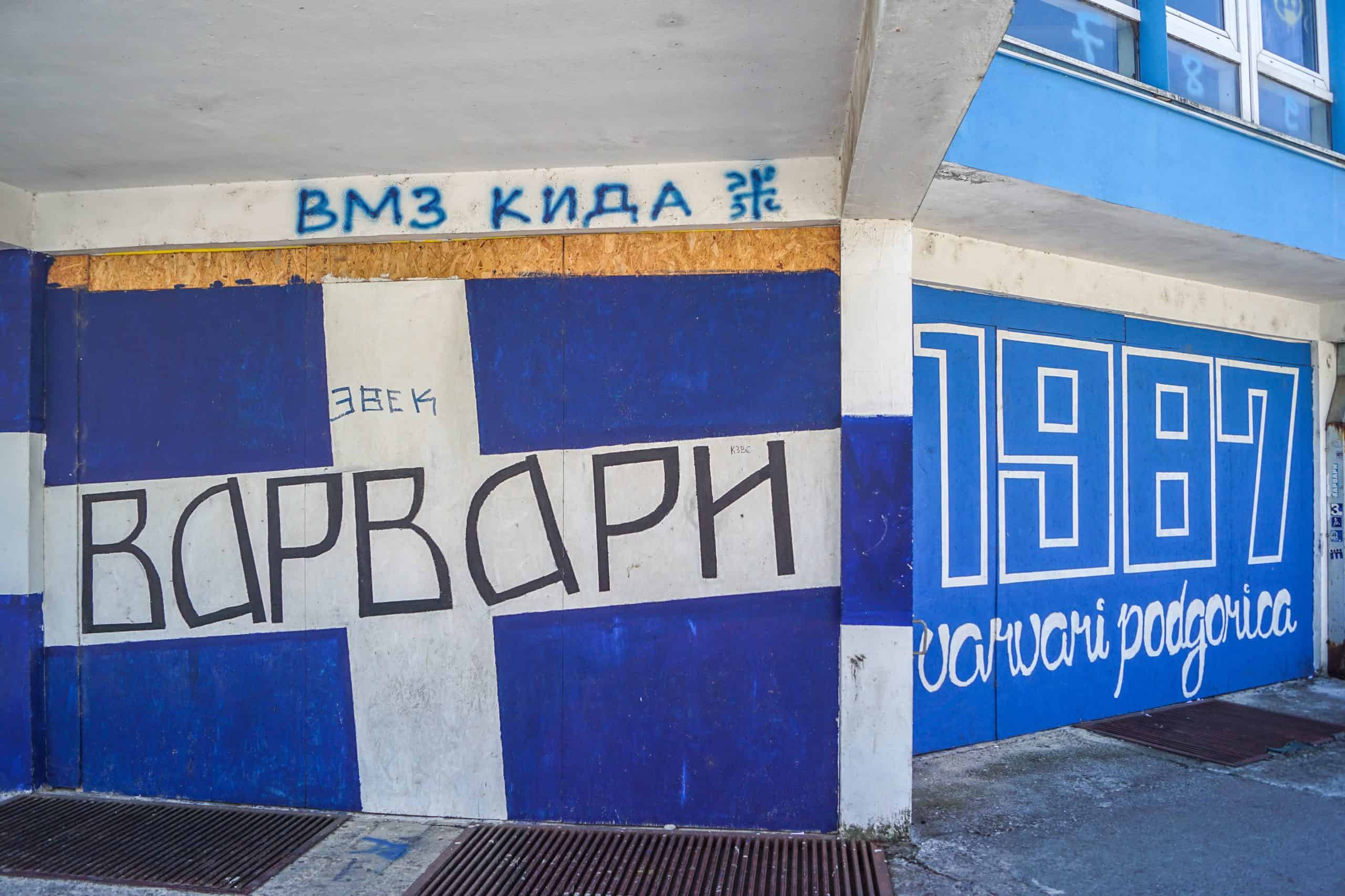 De onverwachtse graffiticultuur in het Montenegrijnse Podgorica