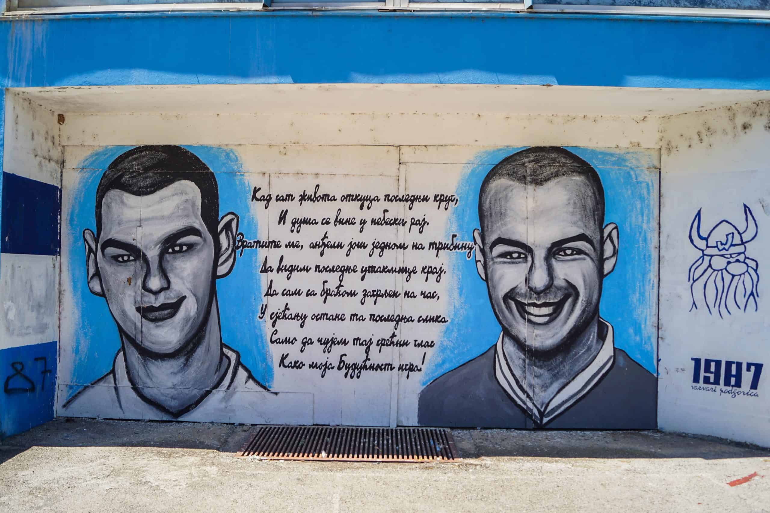De onverwachtse graffiticultuur in het Montenegrijnse Podgorica