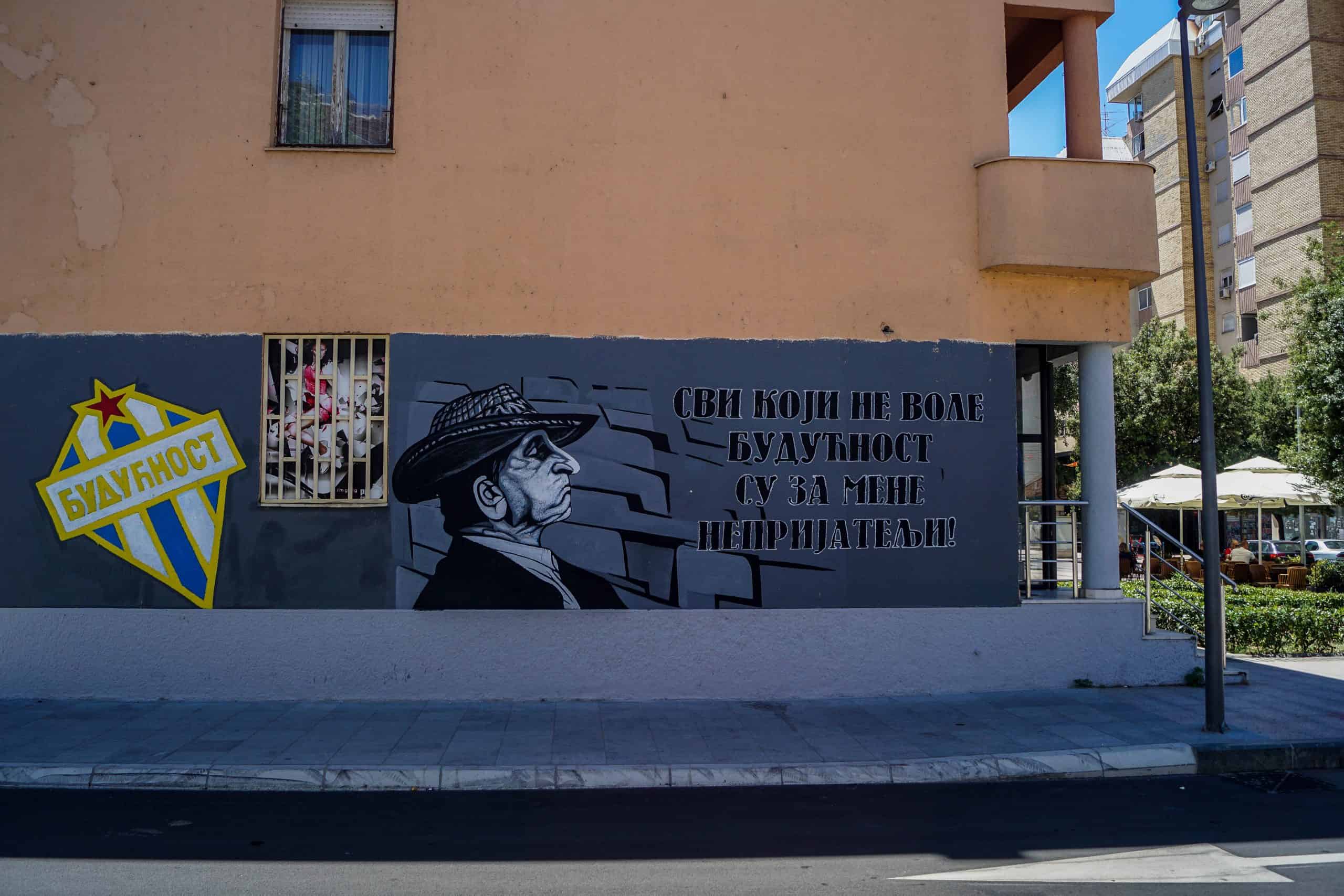 De onverwachtse graffiticultuur in het Montenegrijnse Podgorica