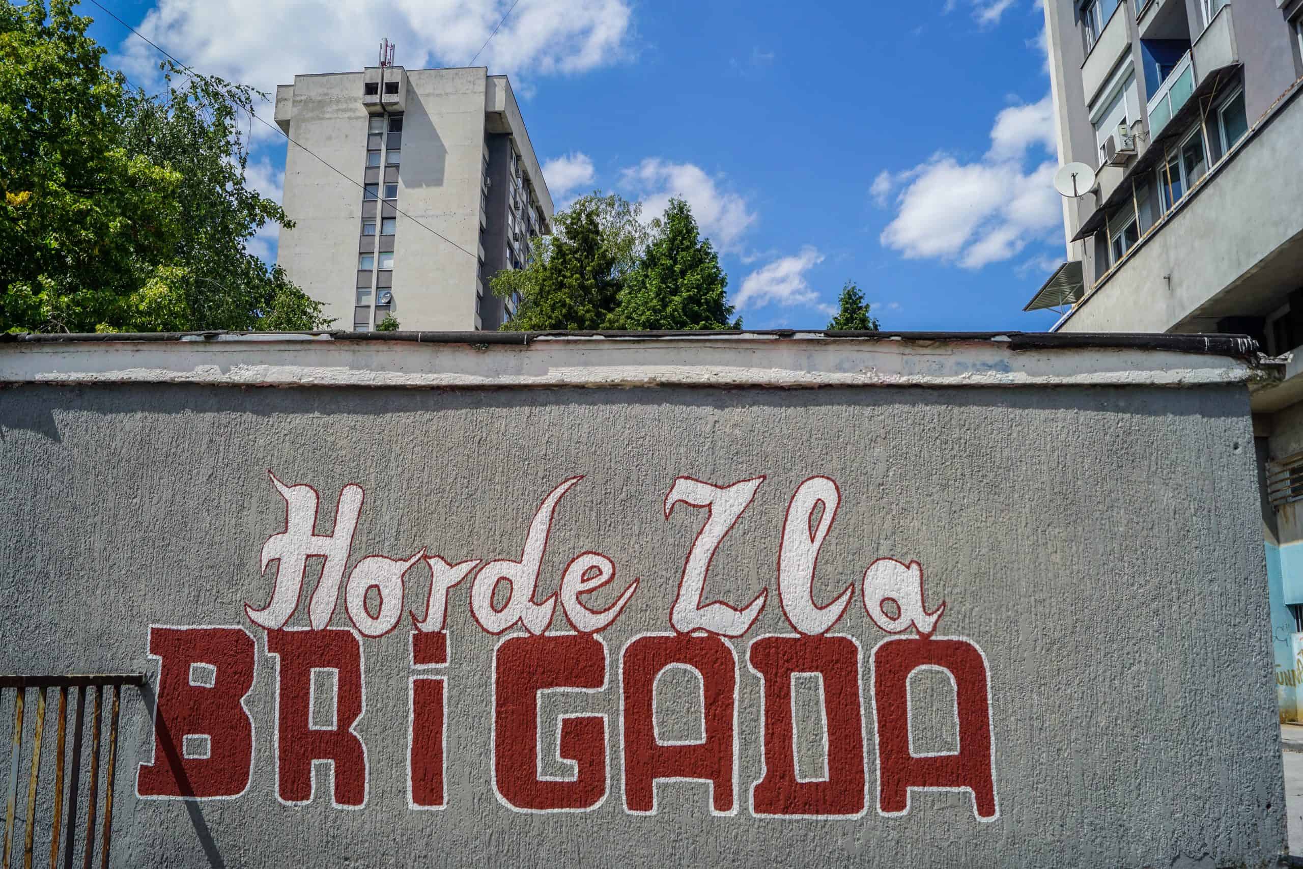 Op graffiti-tocht in het Bosnische Sarajevo