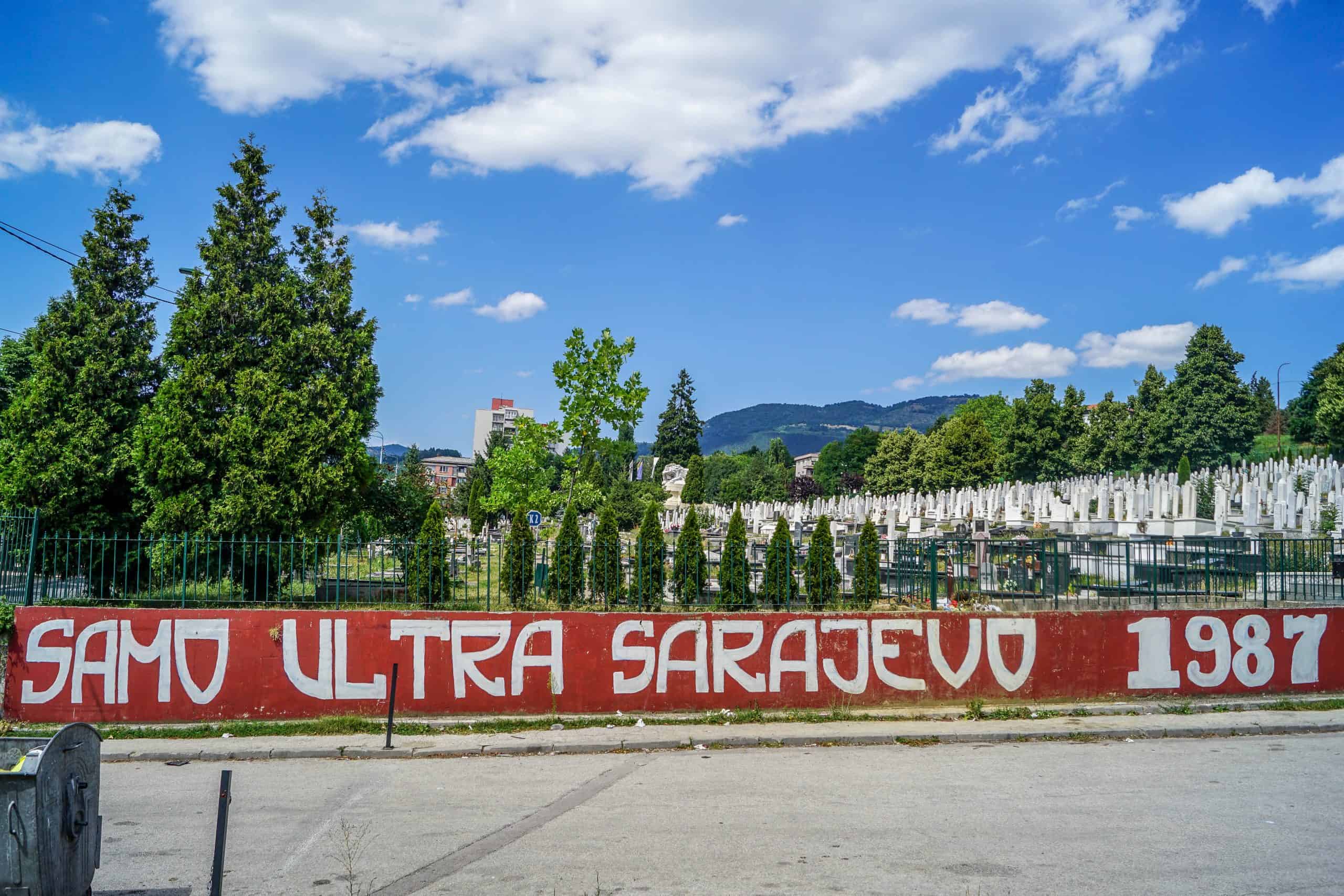 Op graffiti-tocht in het Bosnische Sarajevo