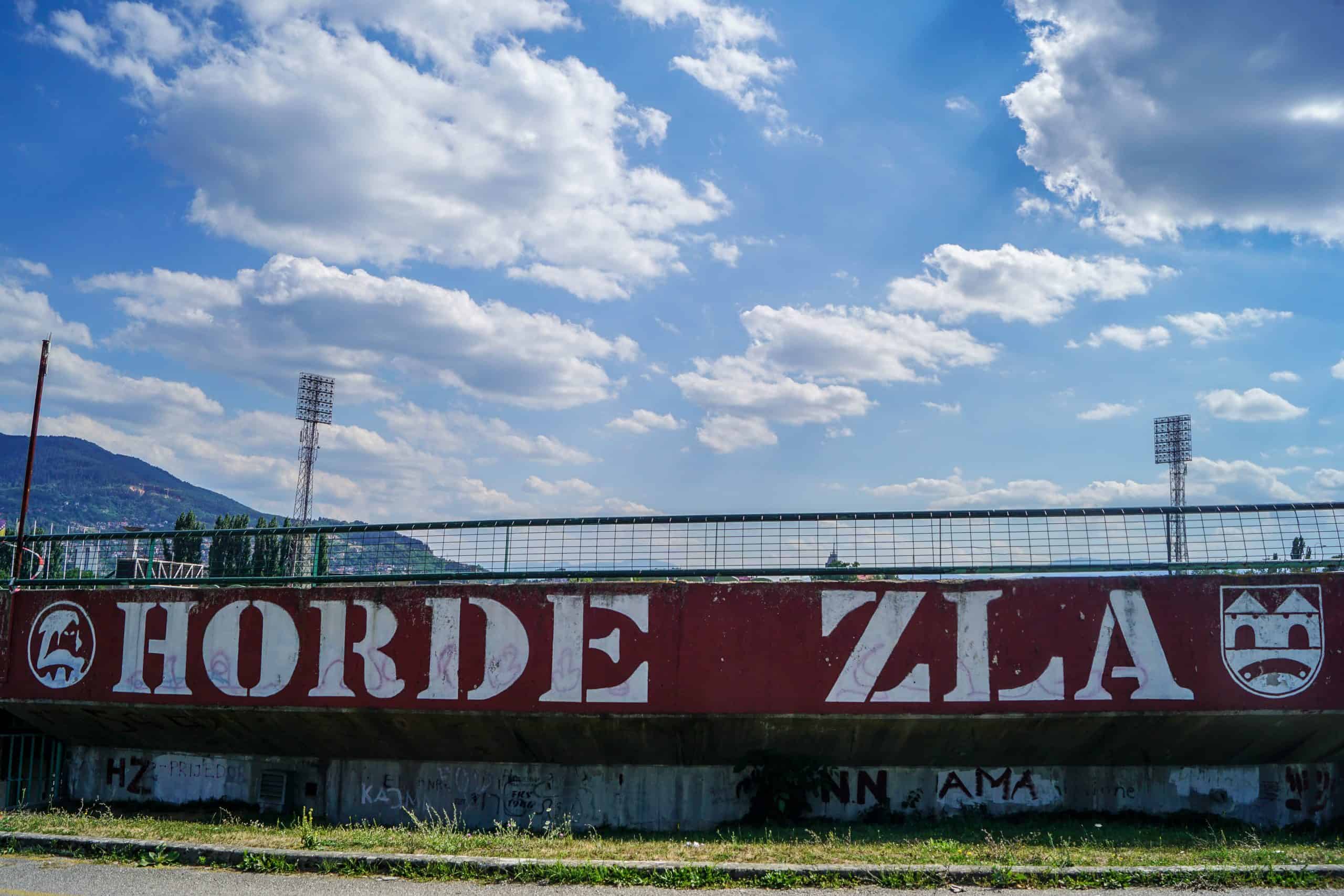 Op graffiti-tocht in het Bosnische Sarajevo