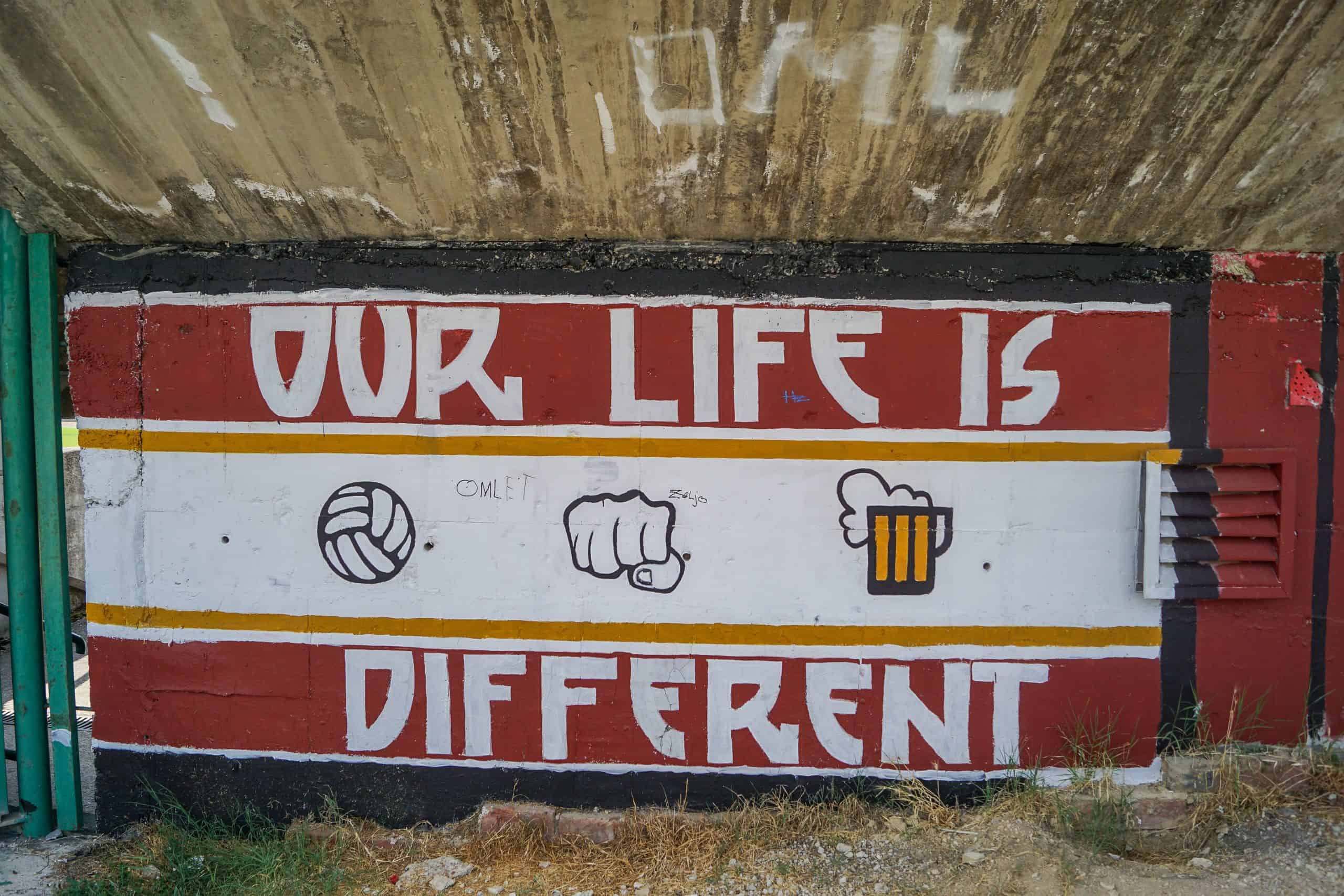Op graffiti-tocht in het Bosnische Sarajevo