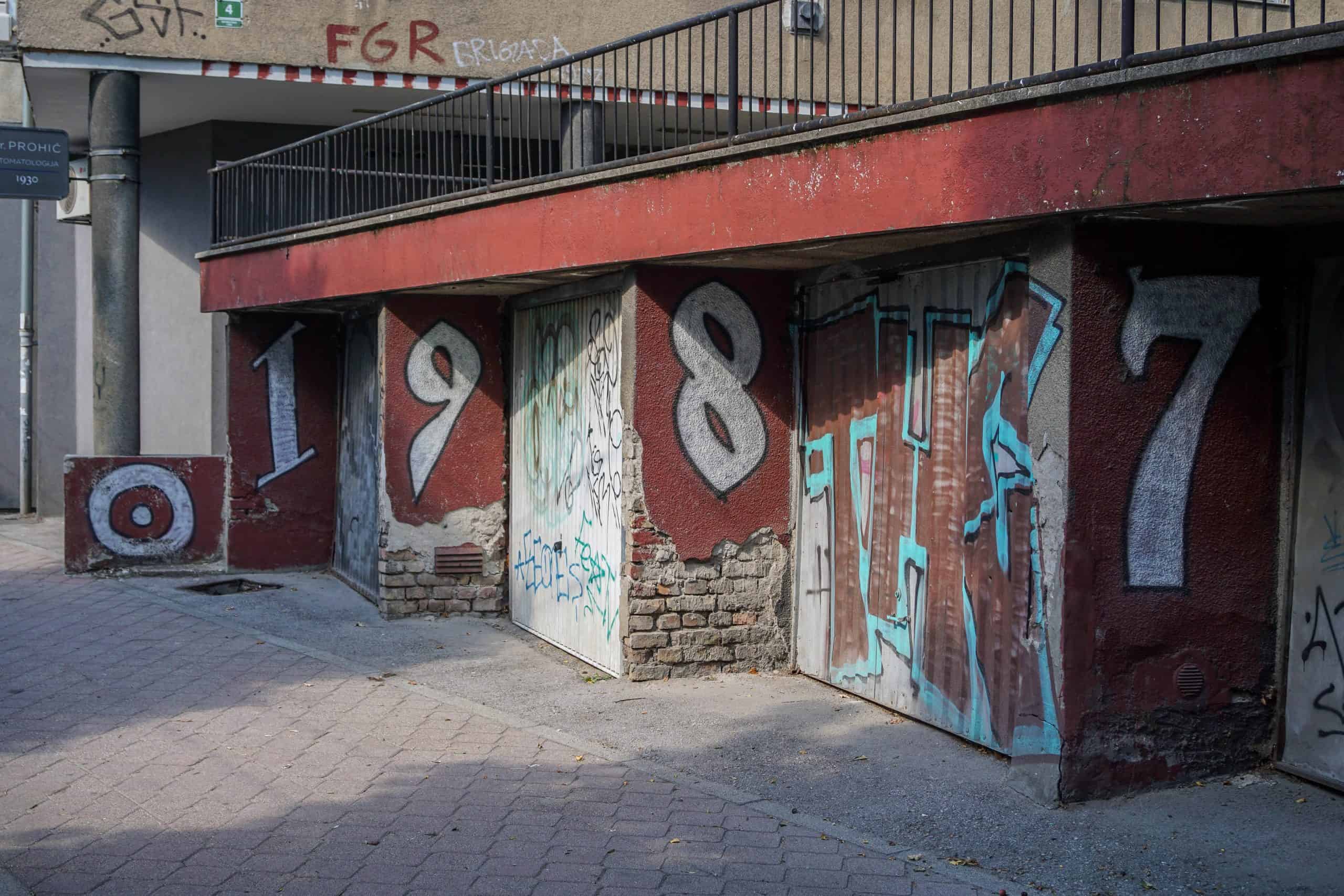 Op graffiti-tocht in het Bosnische Sarajevo