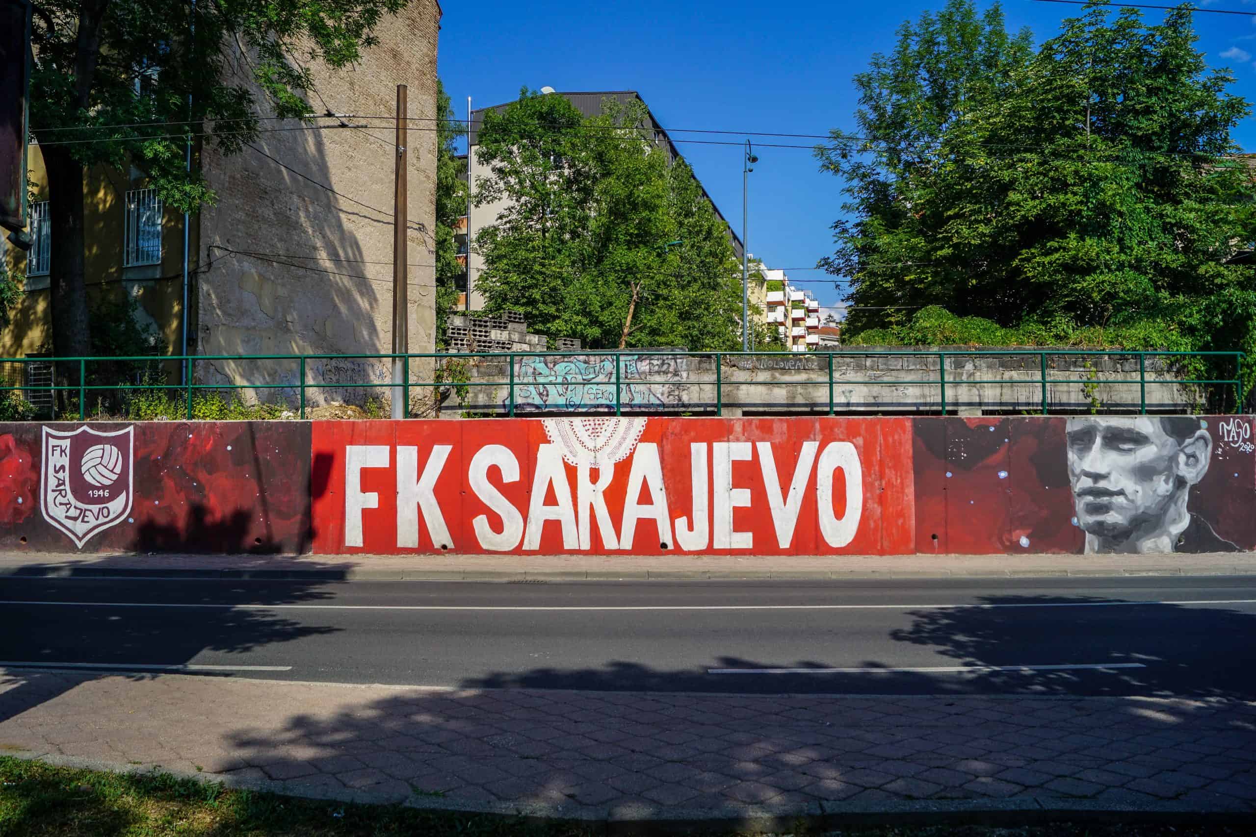 Op graffiti-tocht in het Bosnische Sarajevo