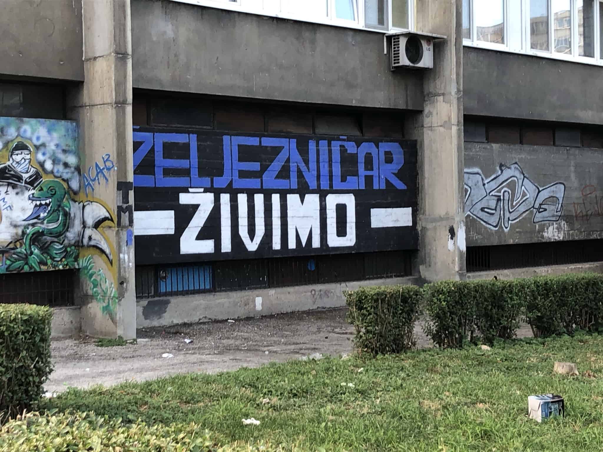 Op graffiti-tocht in het Bosnische Sarajevo
