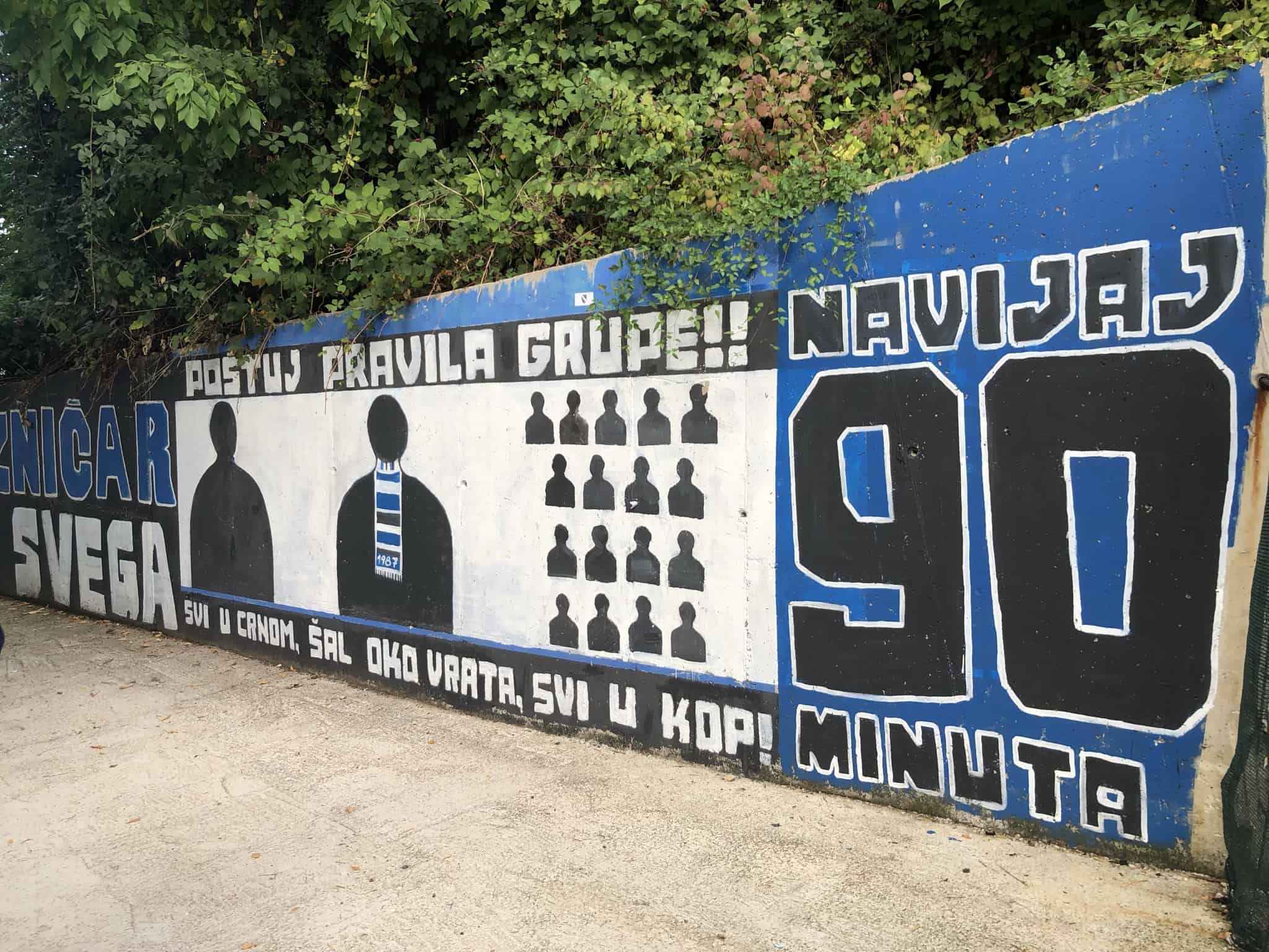 Op graffiti-tocht in het Bosnische Sarajevo